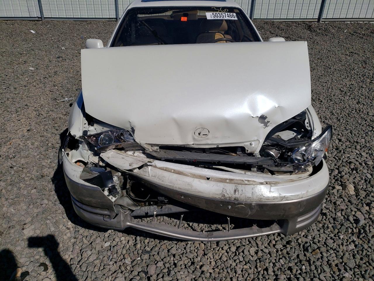 1996 Lexus Es 300 White vin: JT8BF12GXT0146707