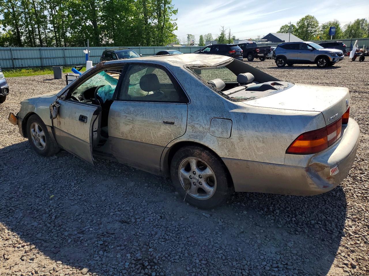 1997 Lexus Es 300 Серебряный vin: JT8BF22G1V0059707