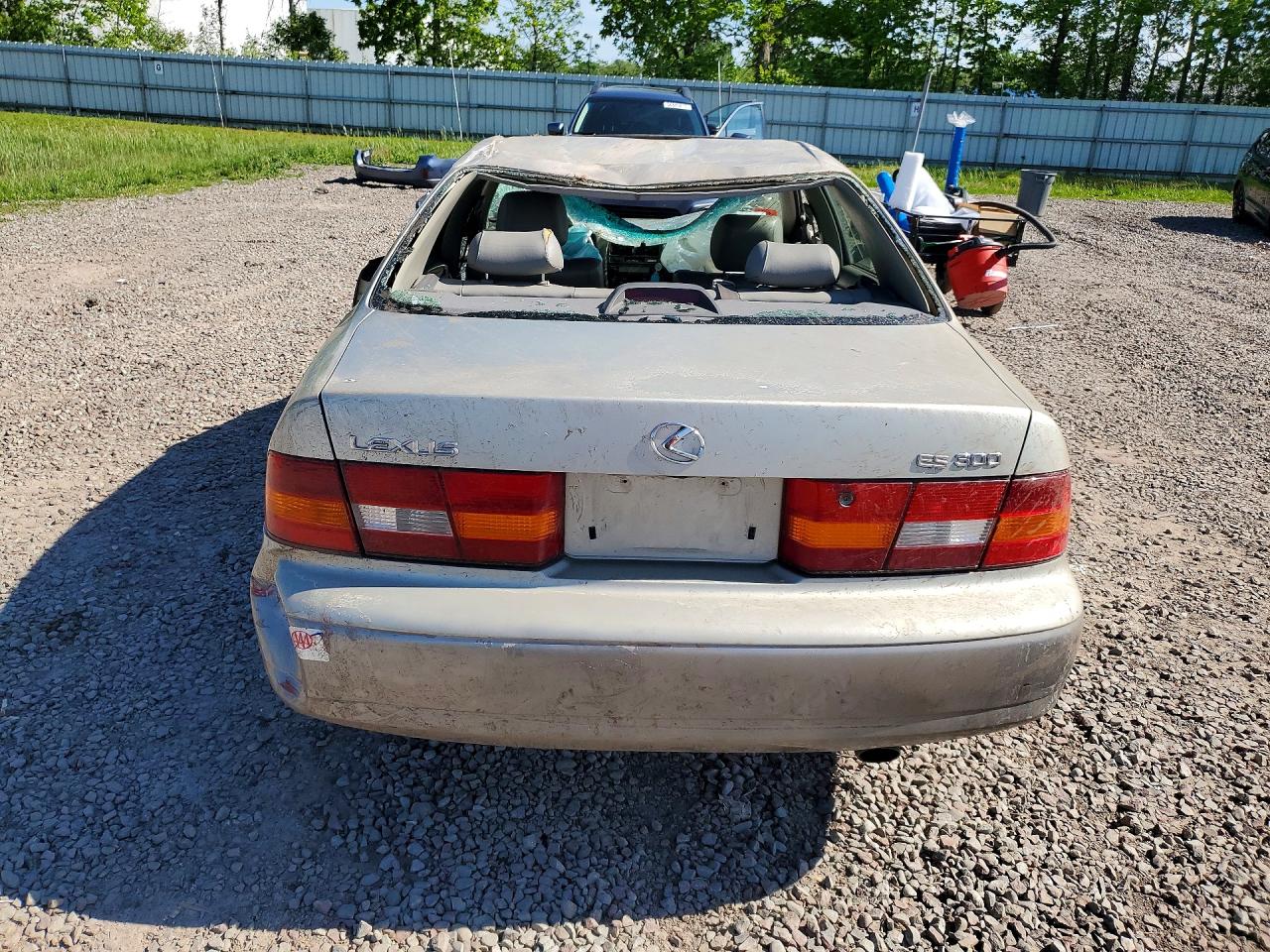 1997 Lexus Es 300 Серебряный vin: JT8BF22G1V0059707