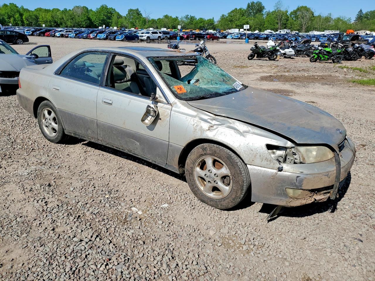 1997 Lexus Es 300 Серебряный vin: JT8BF22G1V0059707