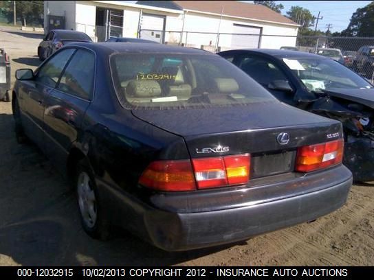 1997 Lexus Es 300 Base vin: JT8BF22G2V5004816