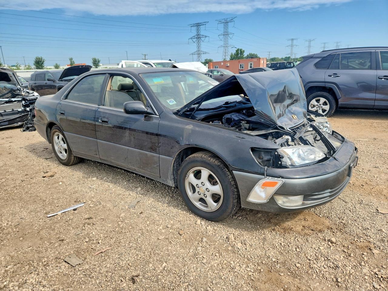 1997 Lexus Es 300 Black vin: JT8BF22G3V0056582