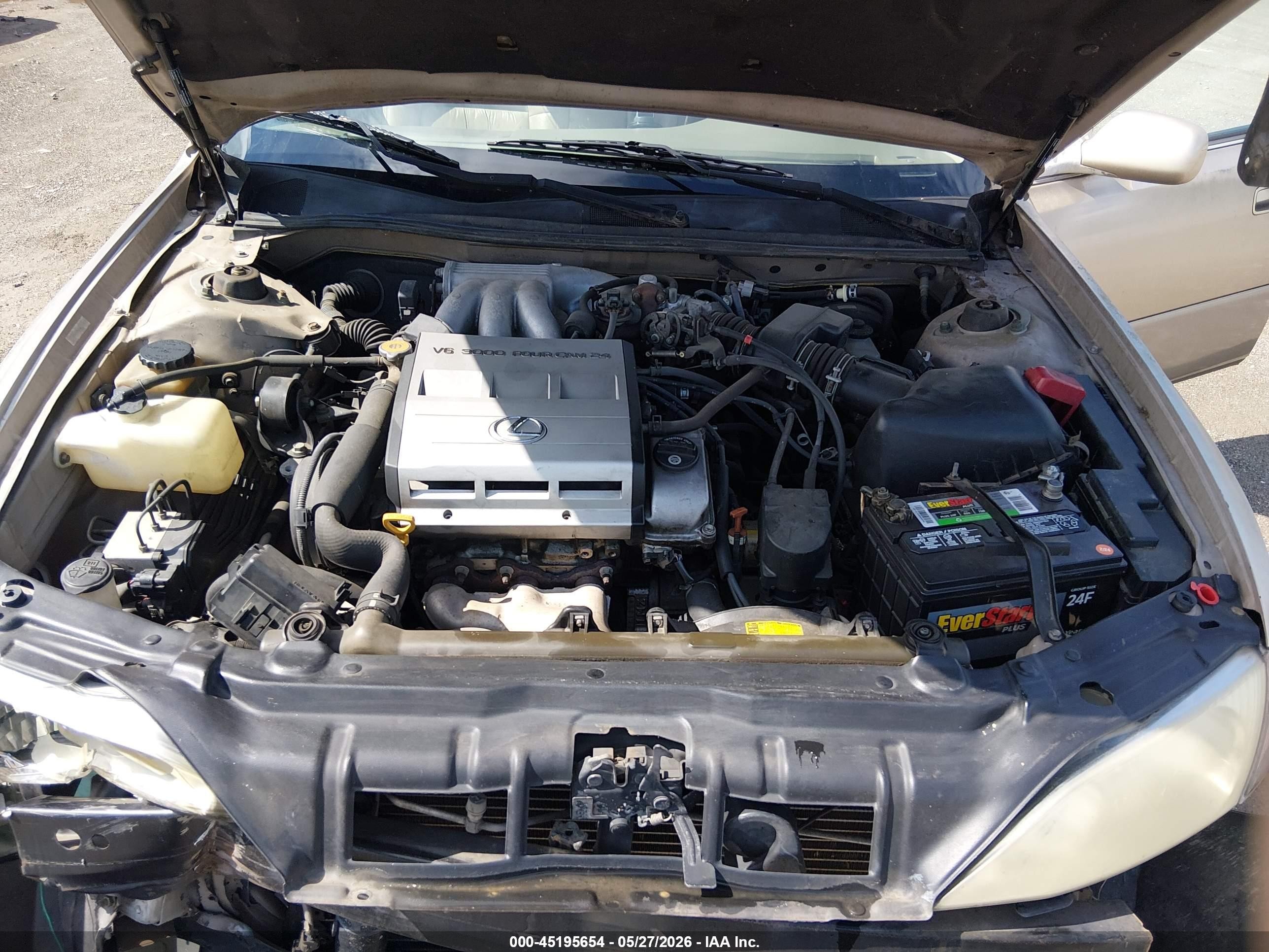 1997 Lexus Es 300   Gold vin: JT8BF22G5V0021056