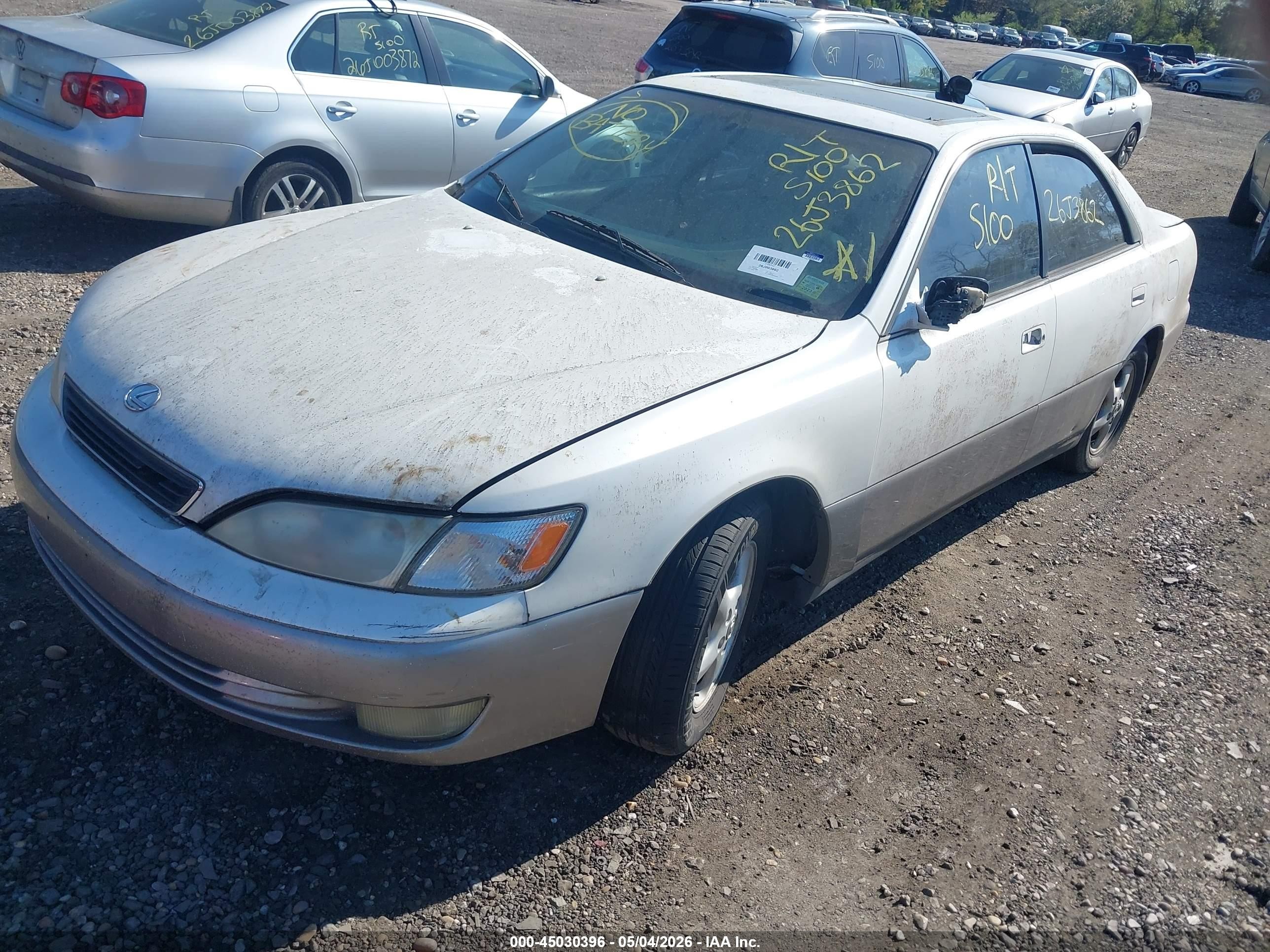 1997 Lexus Es 300   Gold vin: JT8BF22G6V0067690