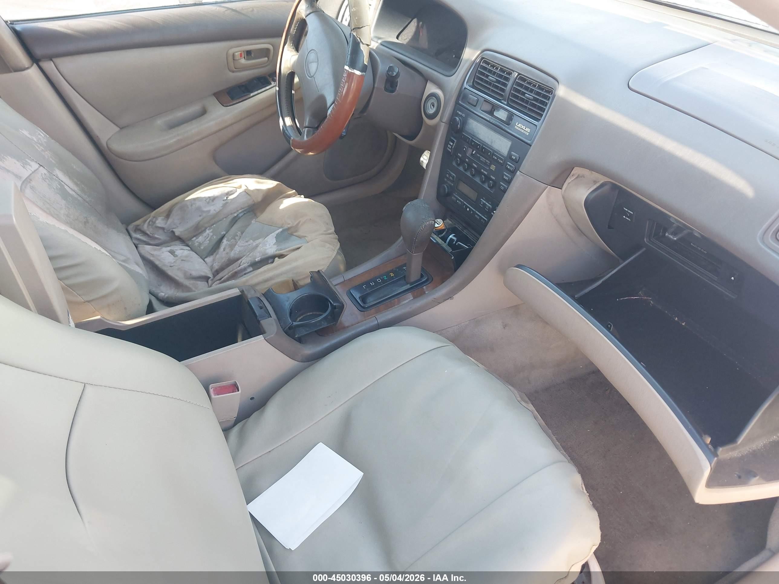 1997 Lexus Es 300   Gold vin: JT8BF22G6V0067690