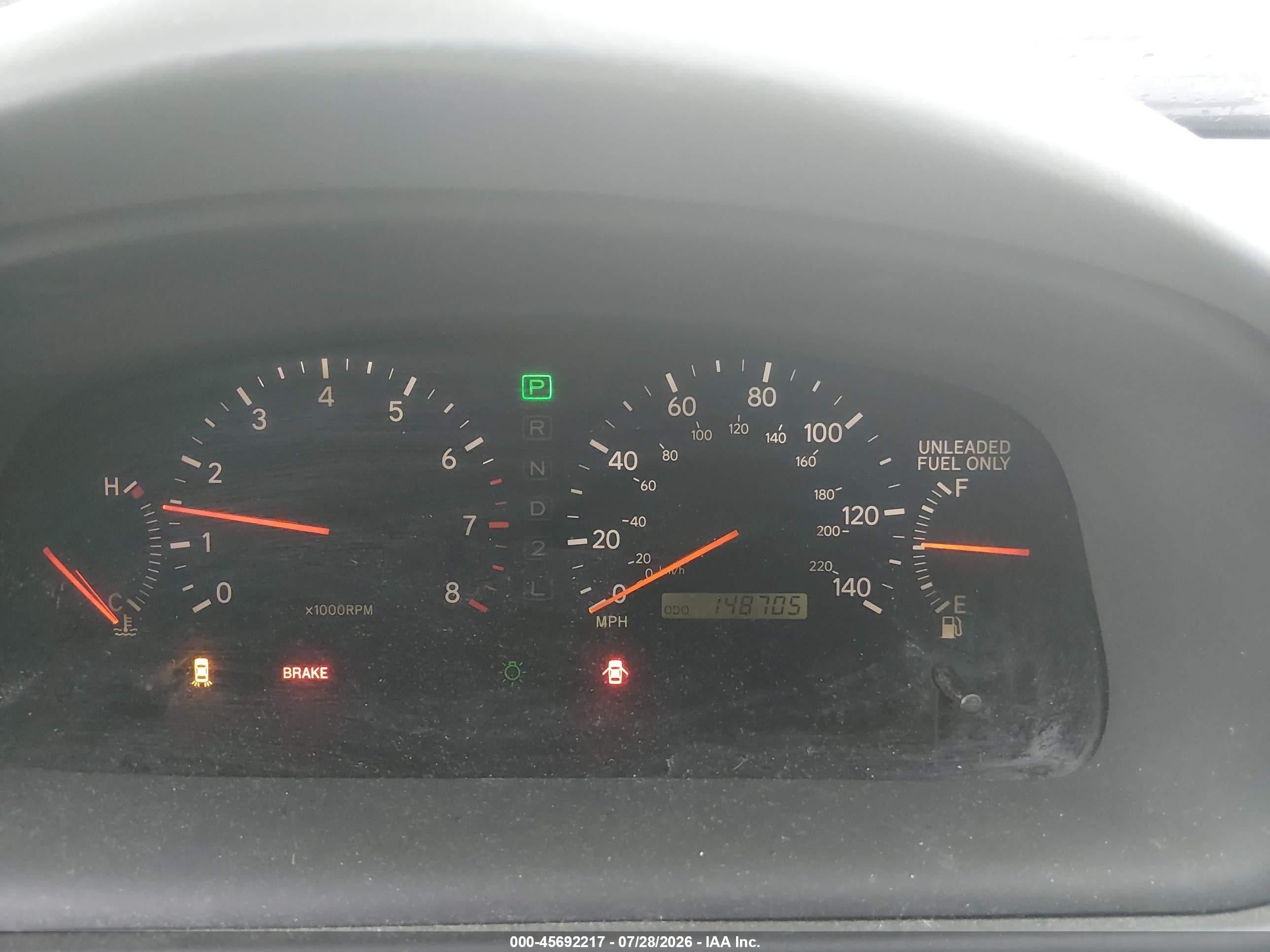 1997 Lexus Es 300   Серебряный vin: JT8BF22G7V5010031