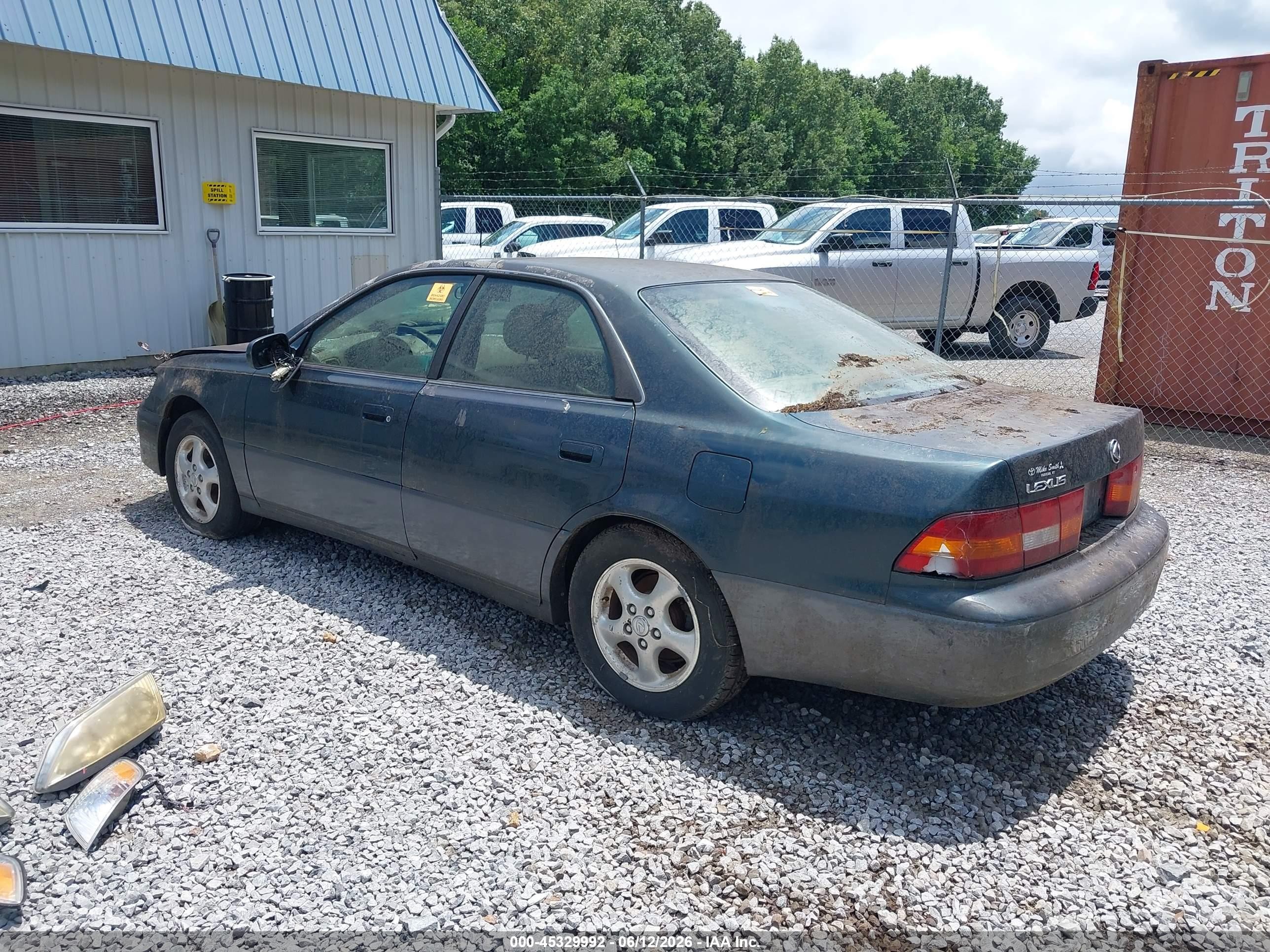 1997 Lexus Es 300   Green vin: JT8BF22G8V0035016