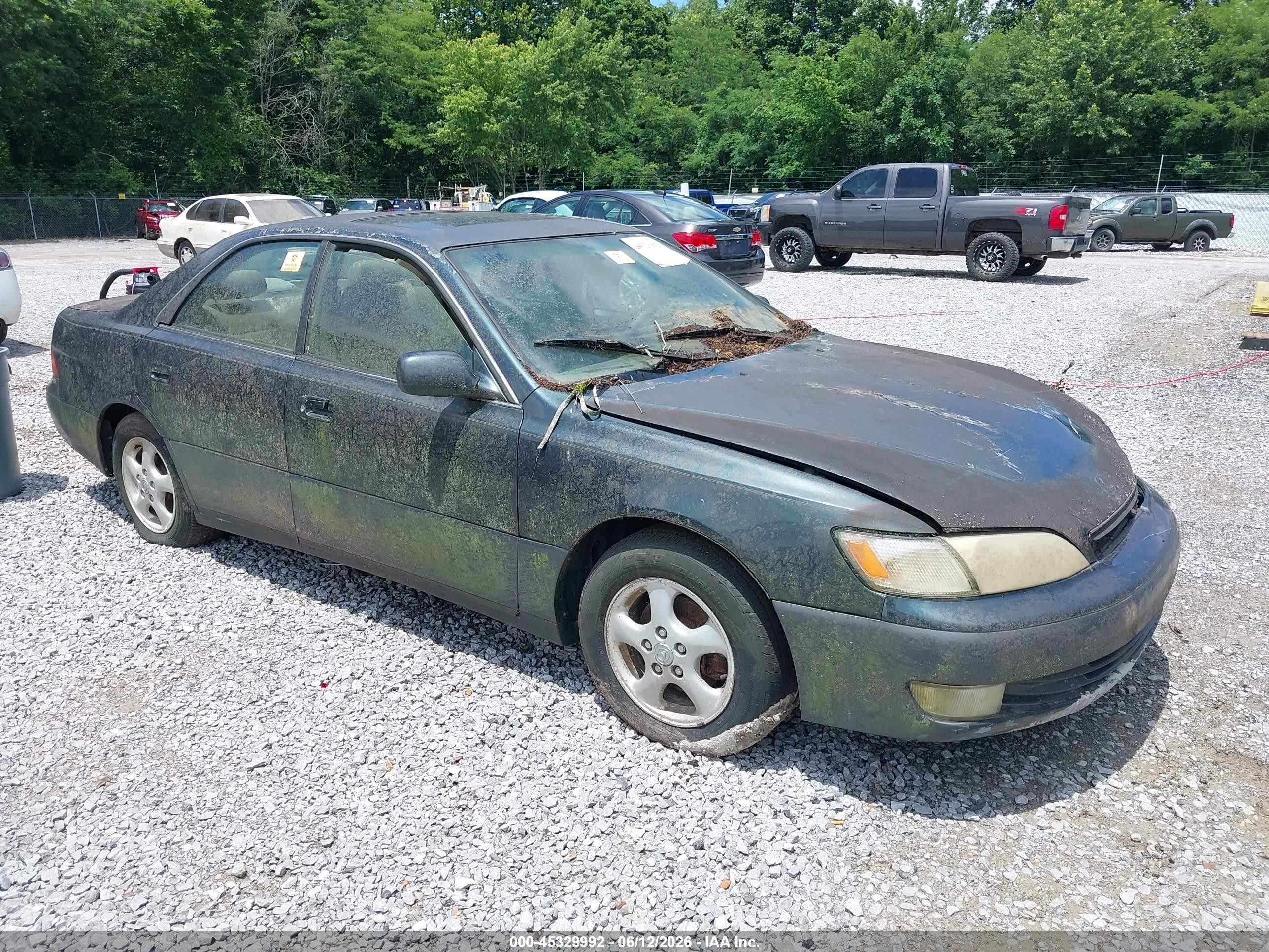 1997 Lexus Es 300   Green vin: JT8BF22G8V0035016