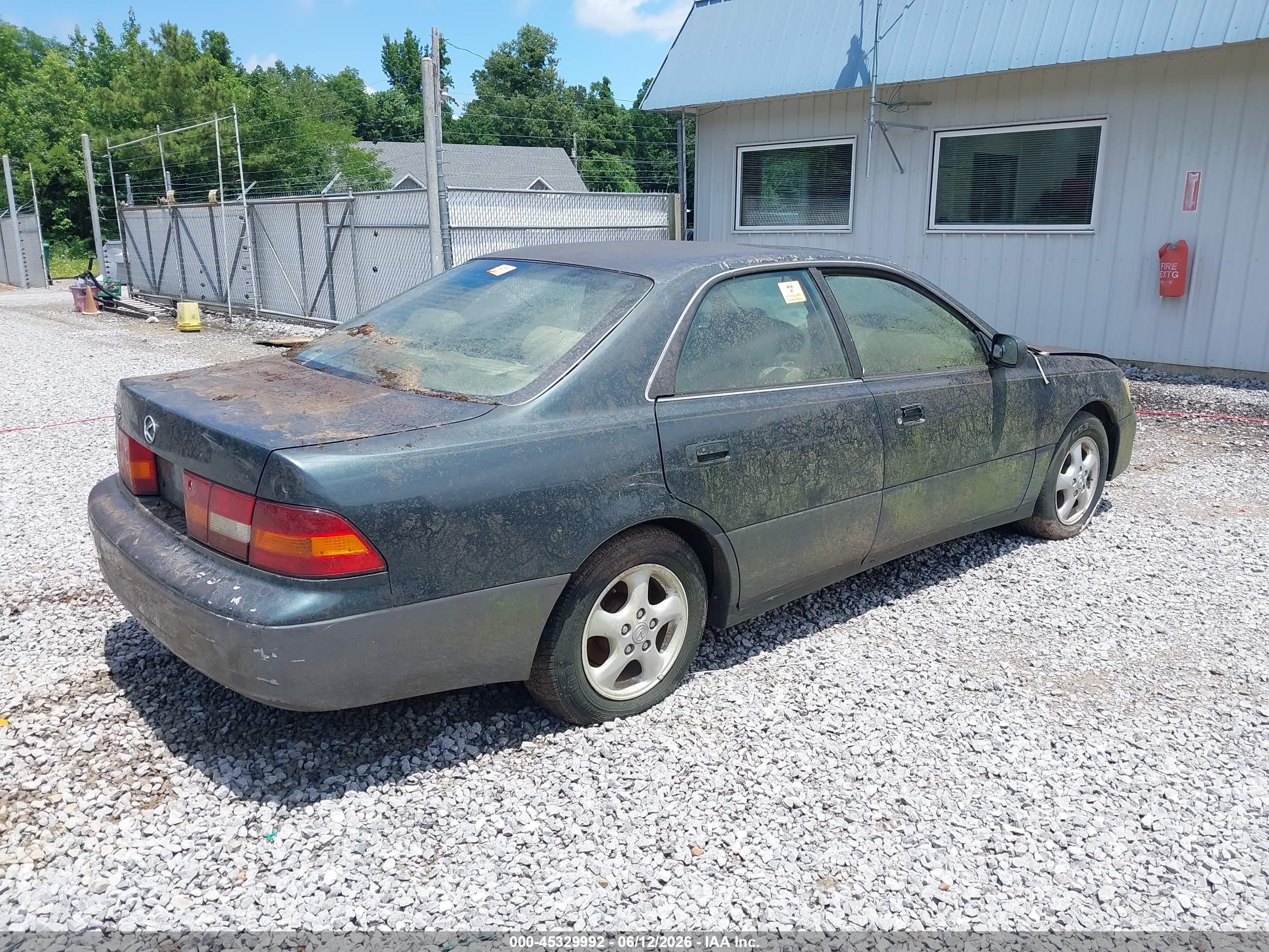 1997 Lexus Es 300   Green vin: JT8BF22G8V0035016