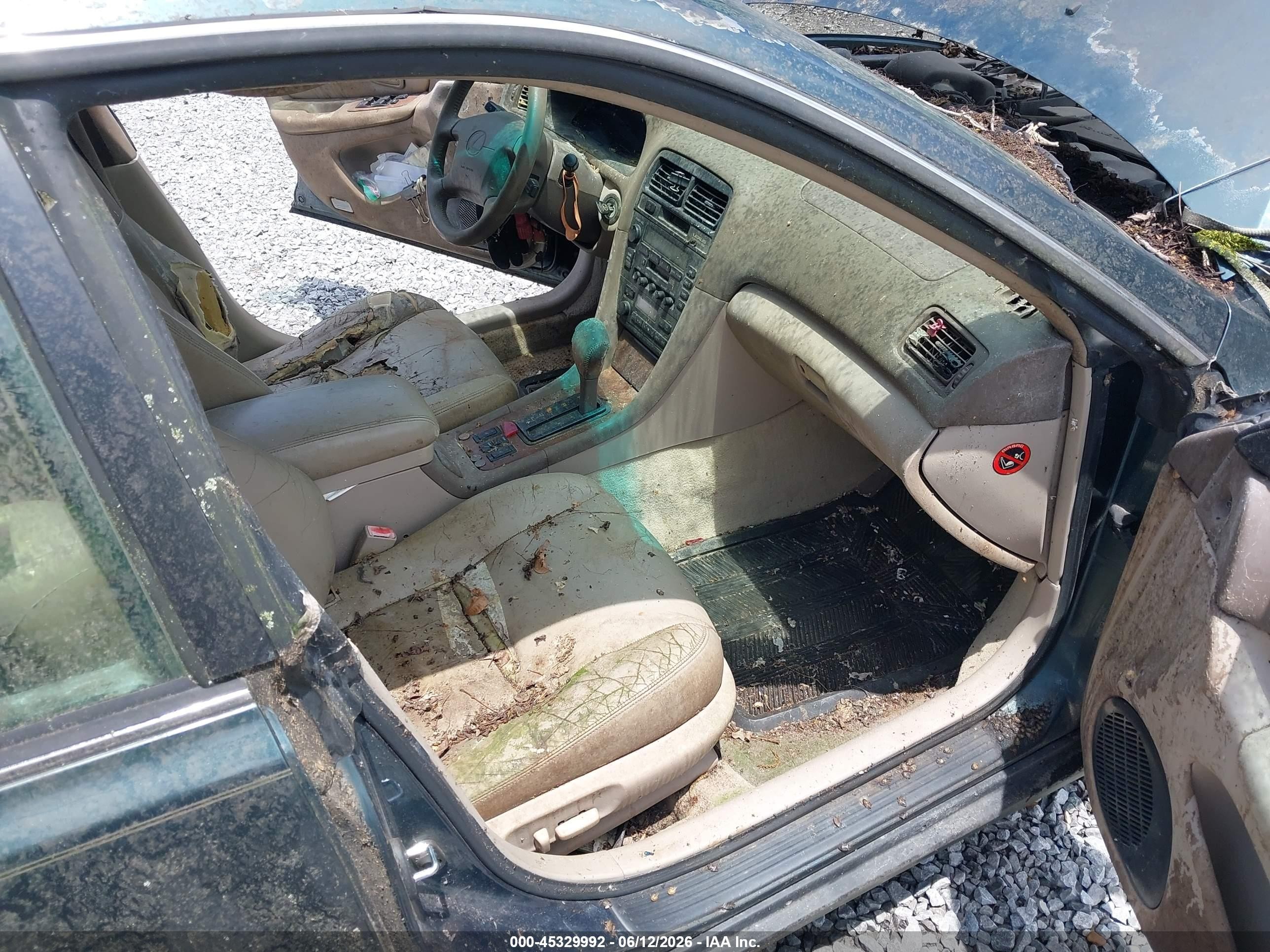 1997 Lexus Es 300   Green vin: JT8BF22G8V0035016