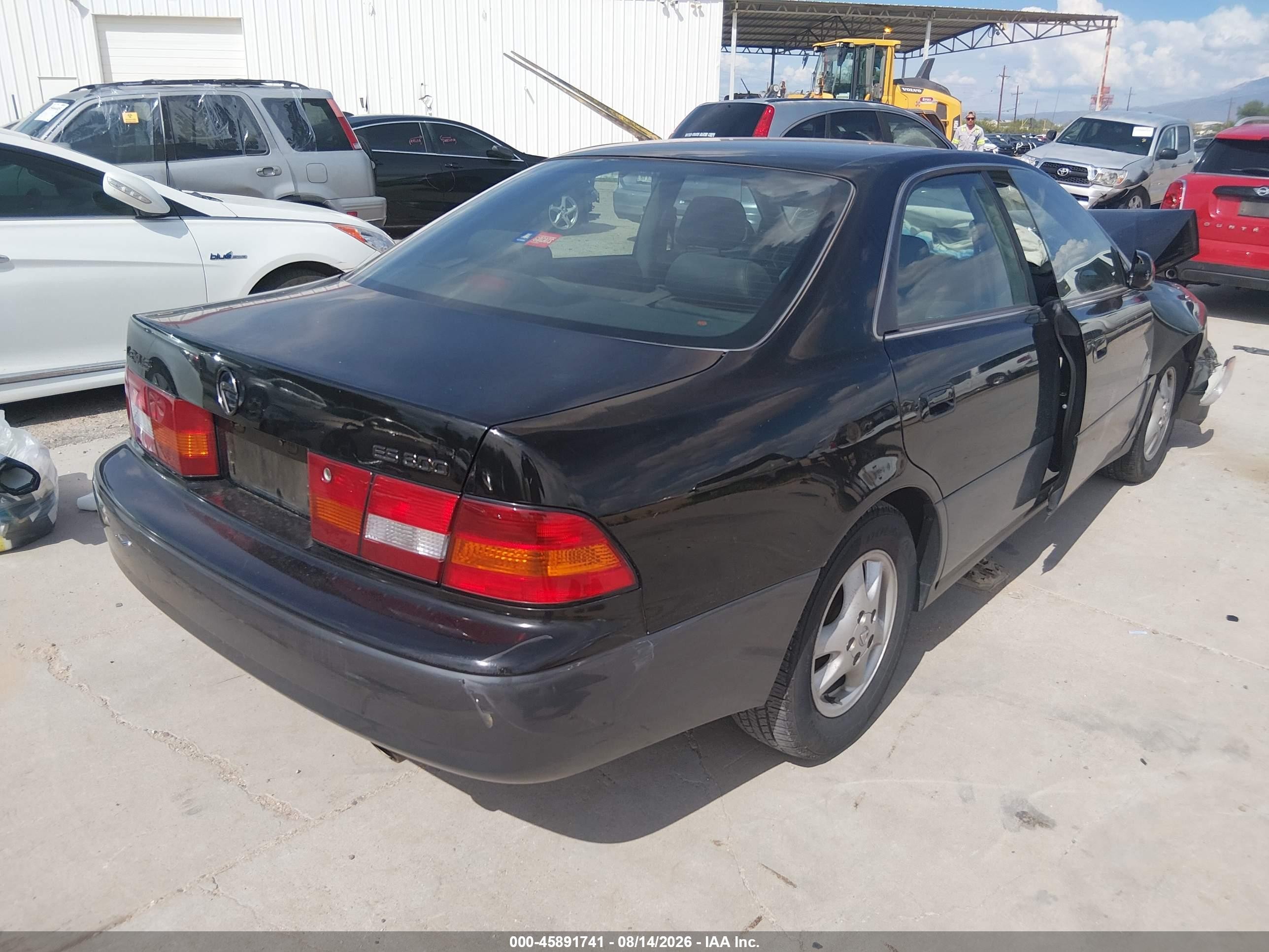 1997 Lexus Es 300   Black vin: JT8BF22G8V5007607