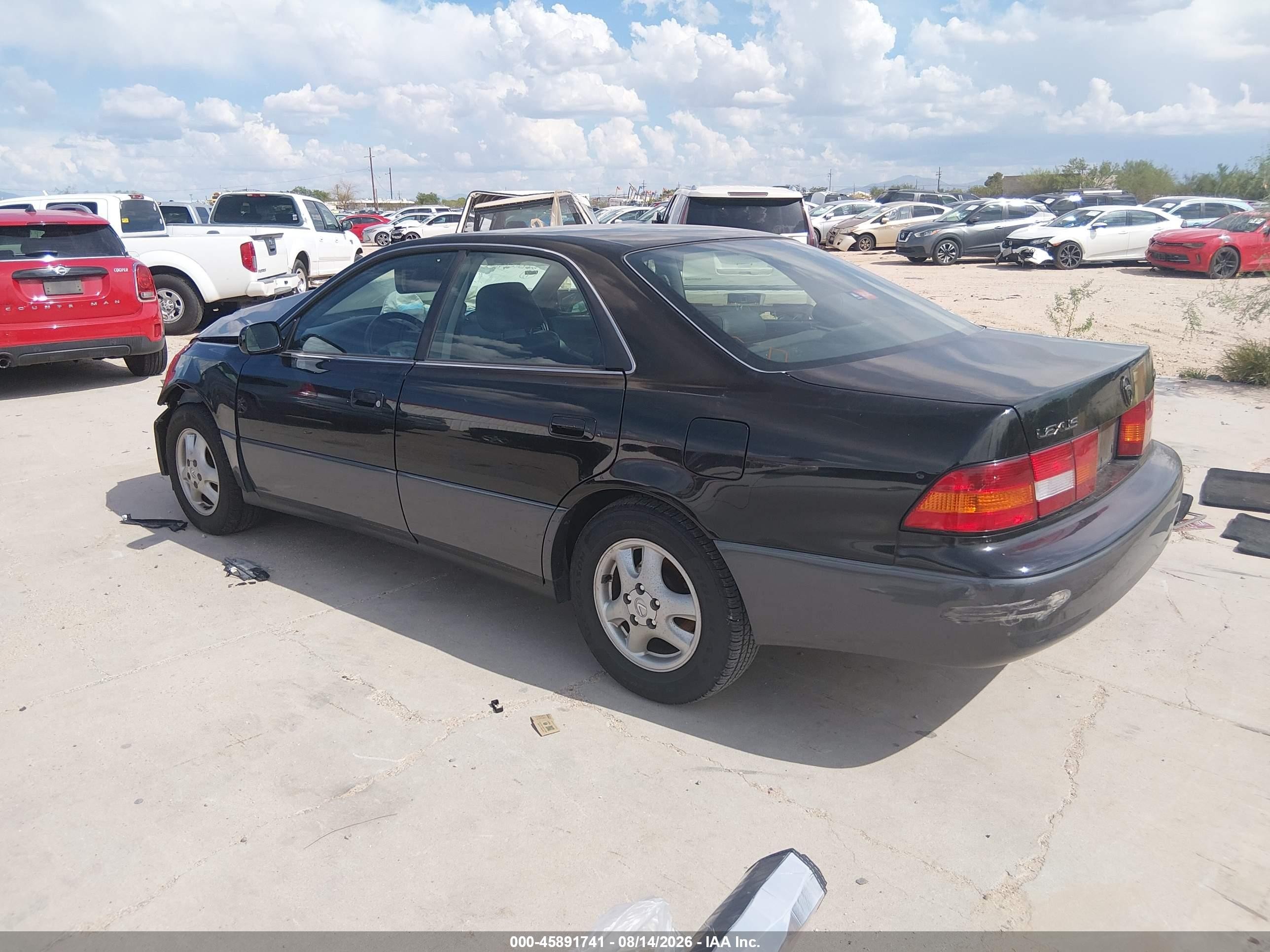 1997 Lexus Es 300   Black vin: JT8BF22G8V5007607