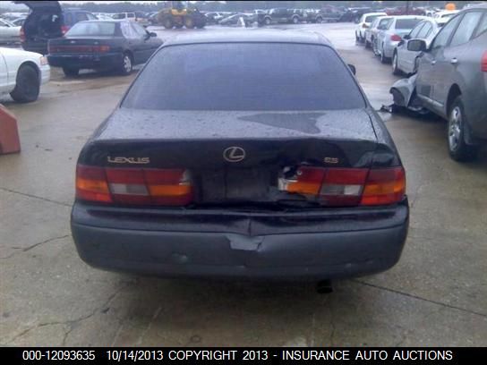 1997 Lexus Es 300 Base vin: JT8BF22G9V0055260