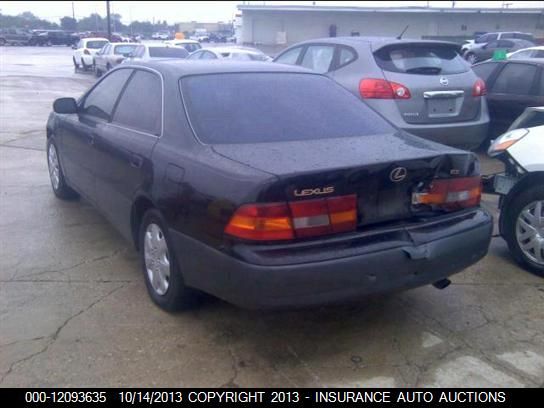 1997 Lexus Es 300 Base vin: JT8BF22G9V0055260
