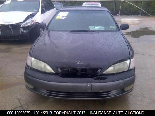 1997 Lexus Es 300 Base vin: JT8BF22G9V0055260