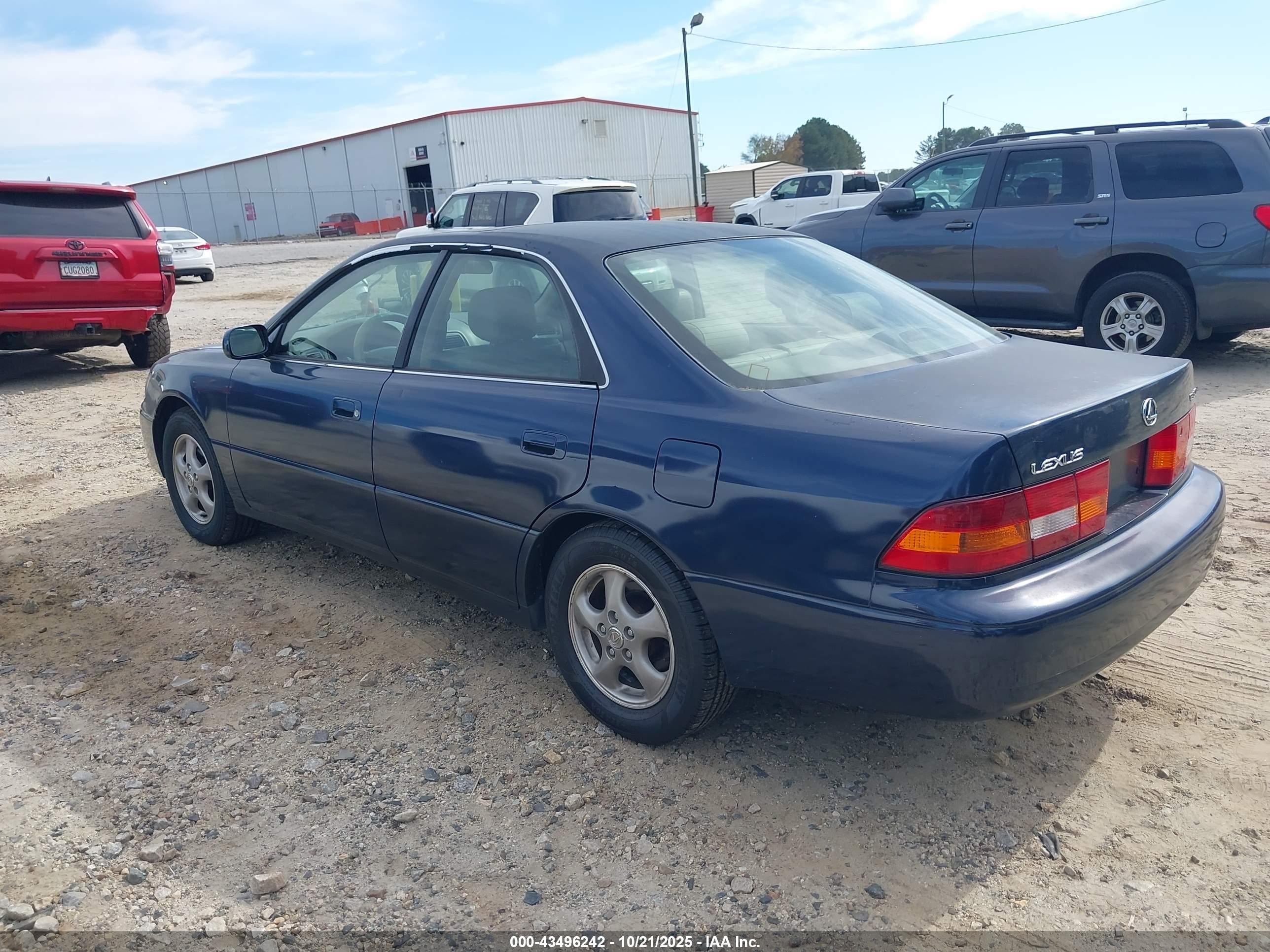 1997 Lexus Es 300   Синий vin: JT8BF22GXV0006228