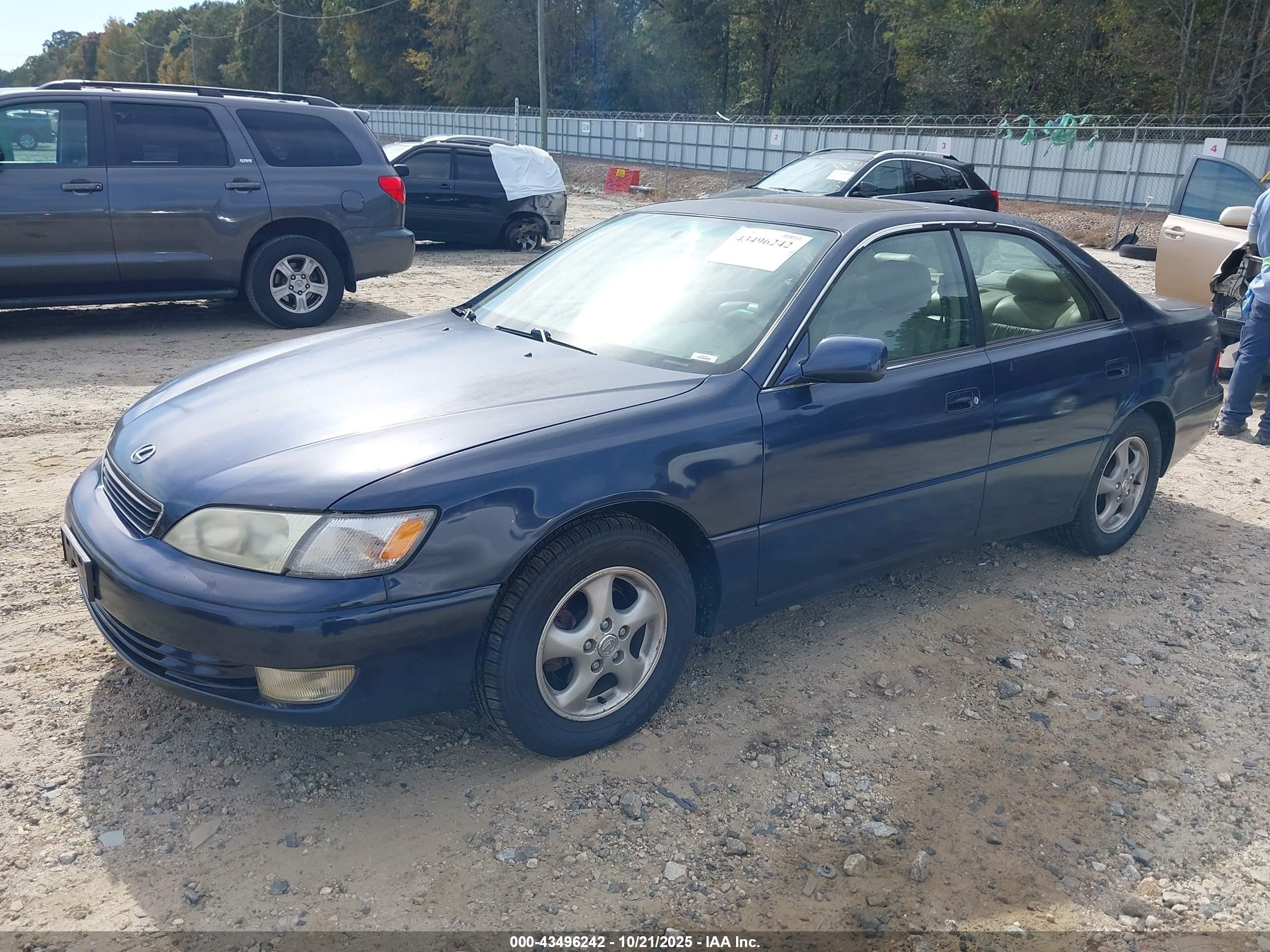 1997 Lexus Es 300   Синий vin: JT8BF22GXV0006228