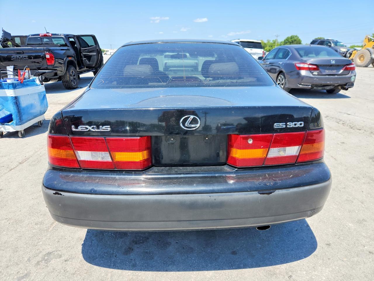 1998 Lexus Es 300 Black vin: JT8BF28G0W0122739