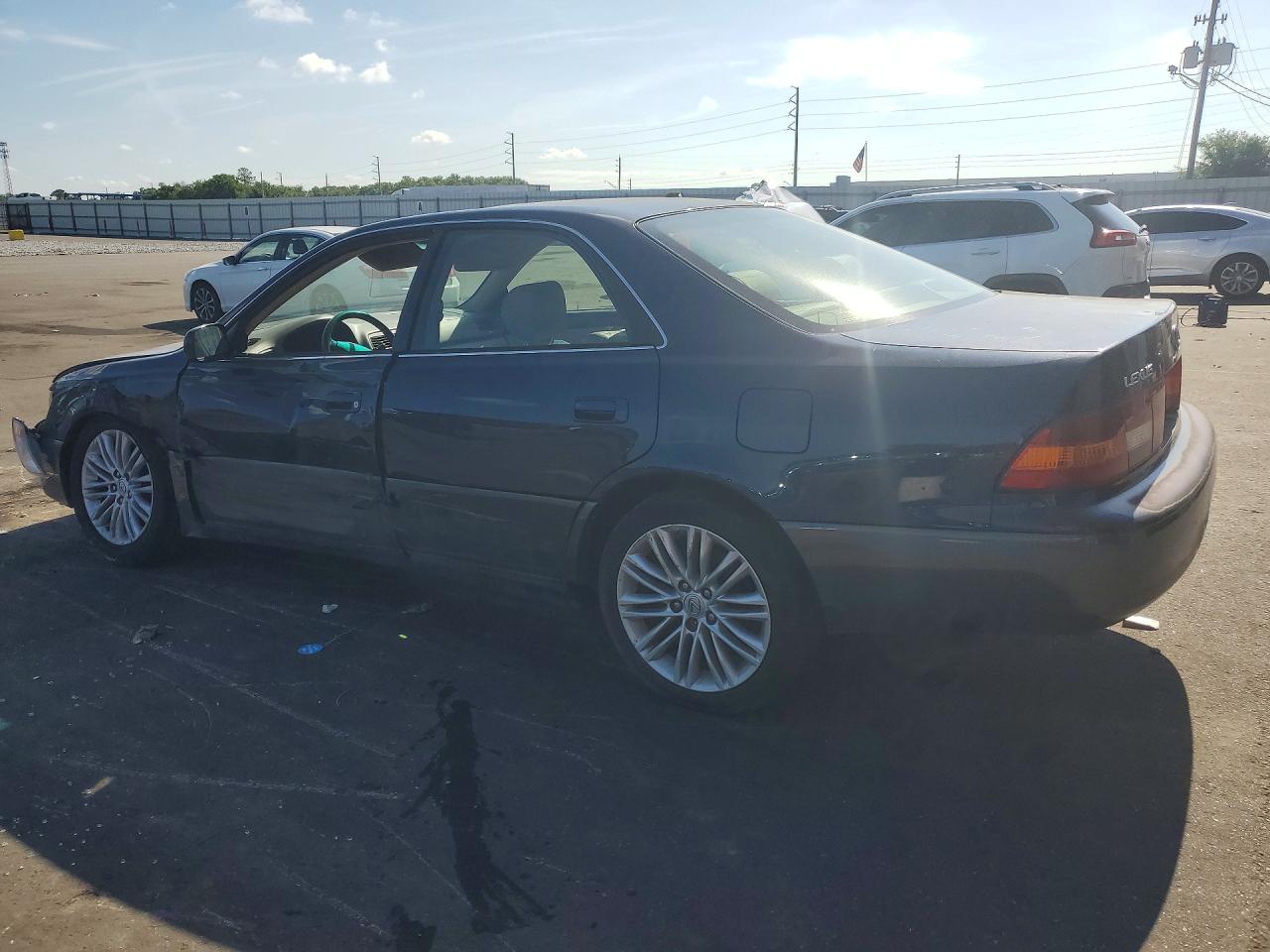 1998 Lexus Es 300 Blue vin: JT8BF28G0W5042067