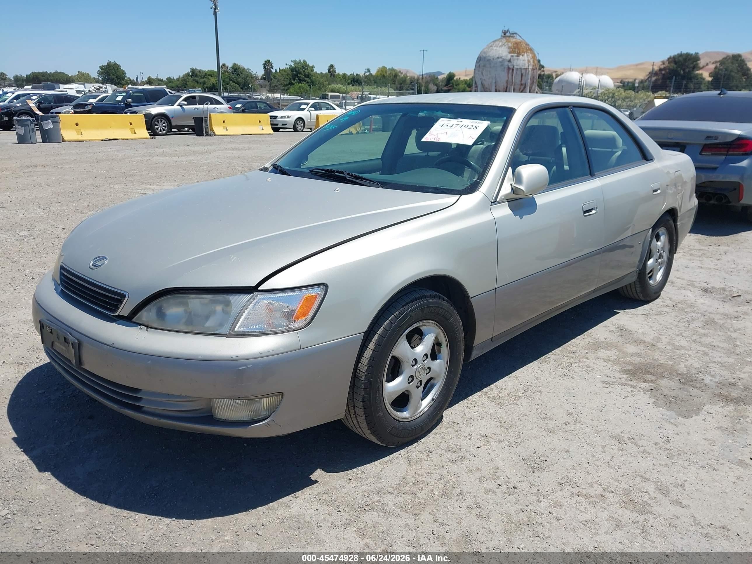 1999 Lexus Es 300   Gray vin: JT8BF28G0X0160182