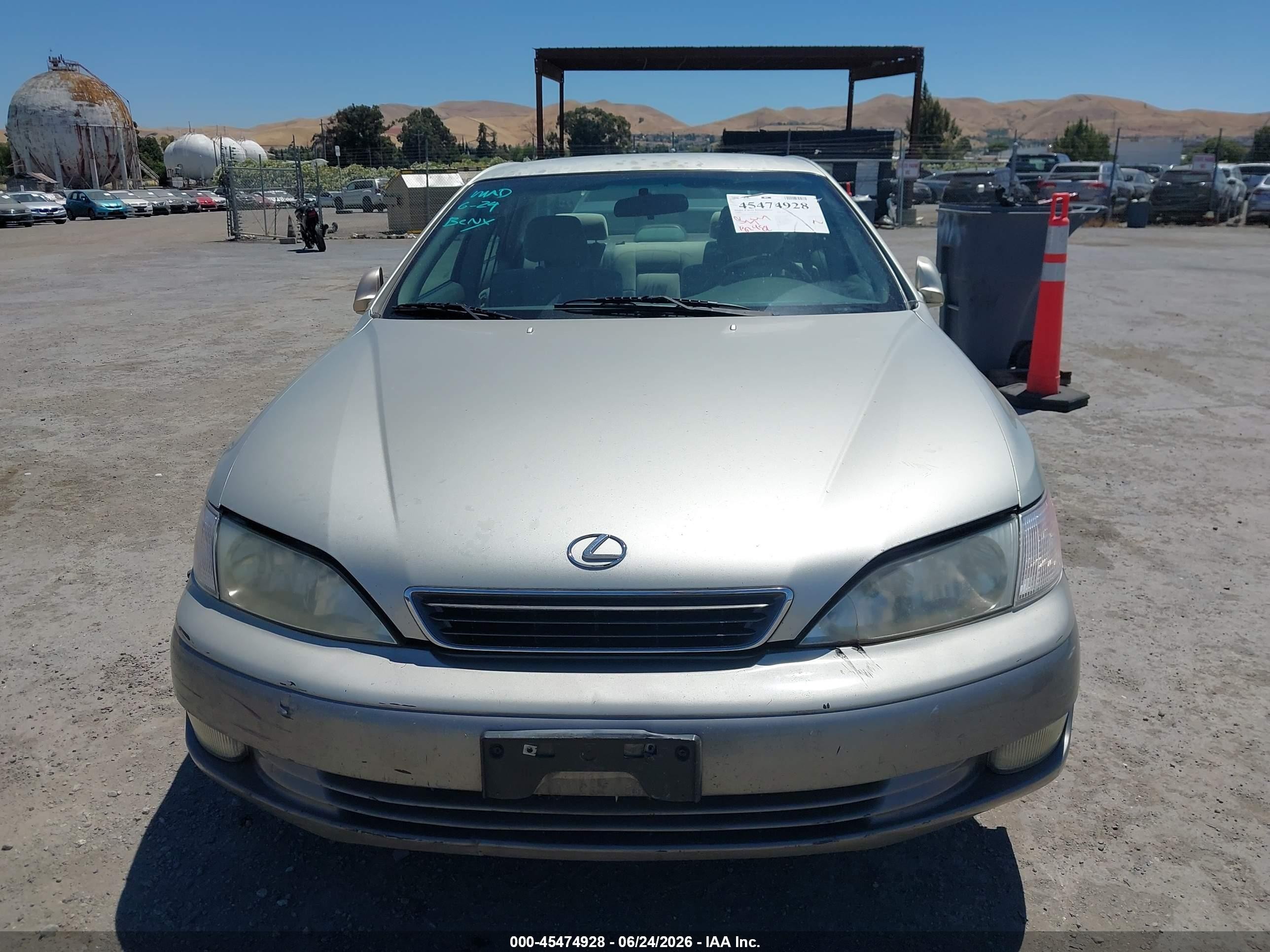 1999 Lexus Es 300   Gray vin: JT8BF28G0X0160182