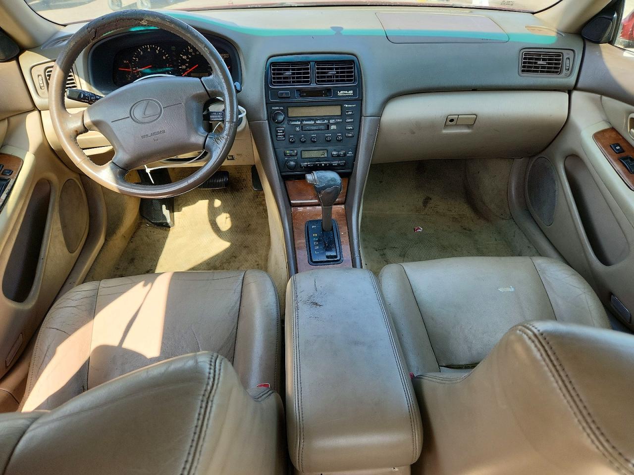 1999 Lexus Es 300 Burgundy vin: JT8BF28G0X0181713