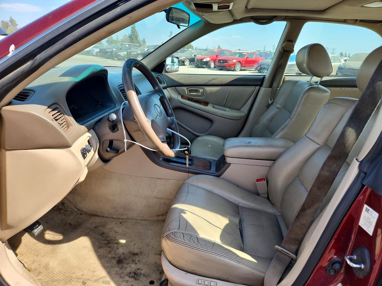1999 Lexus Es 300 Burgundy vin: JT8BF28G0X0181713