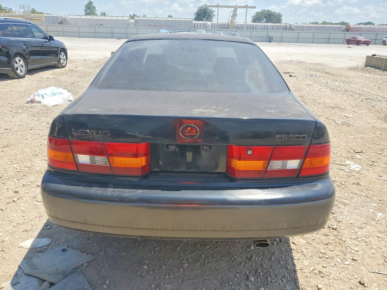 1999 Lexus Es 300 Black vin: JT8BF28G0X0197474