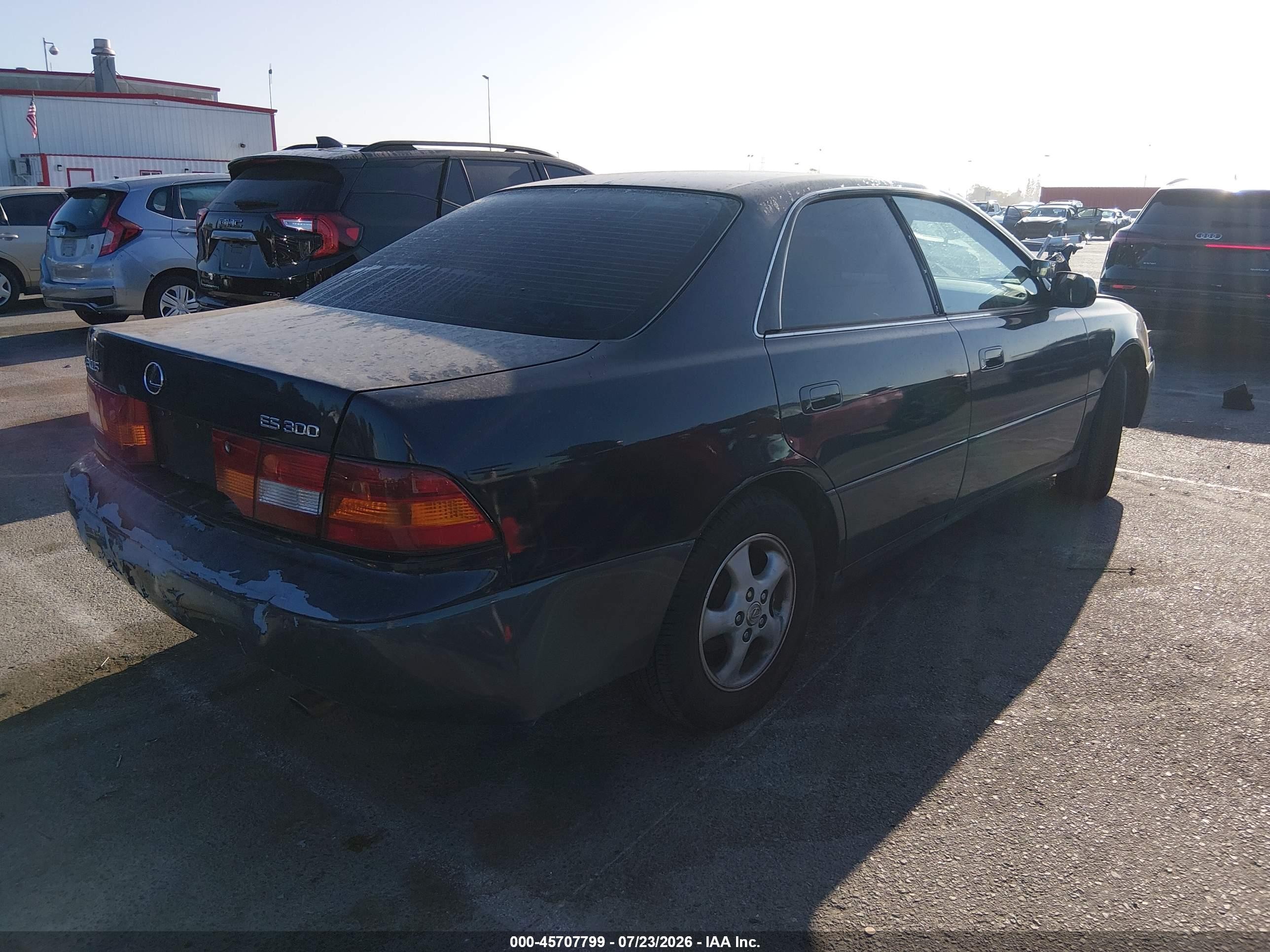 1999 Lexus Es 300   Dark Blue vin: JT8BF28G0X5065219