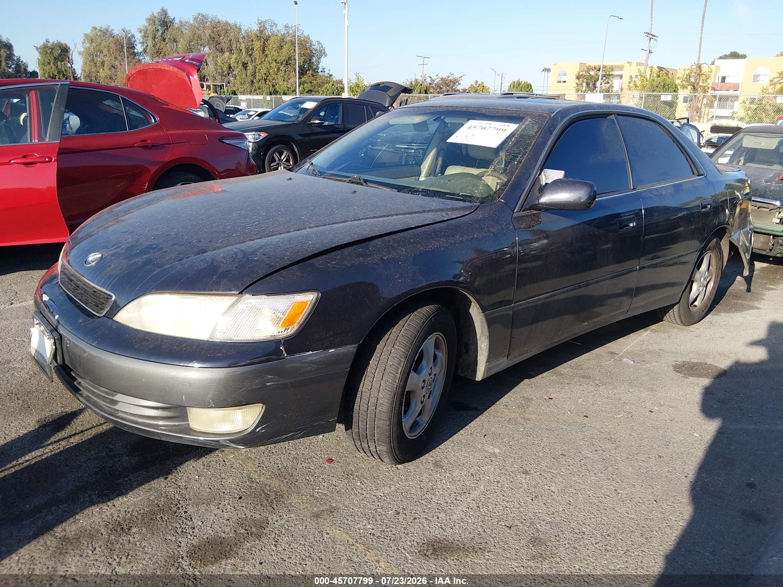 1999 Lexus Es 300   Dark Blue vin: JT8BF28G0X5065219