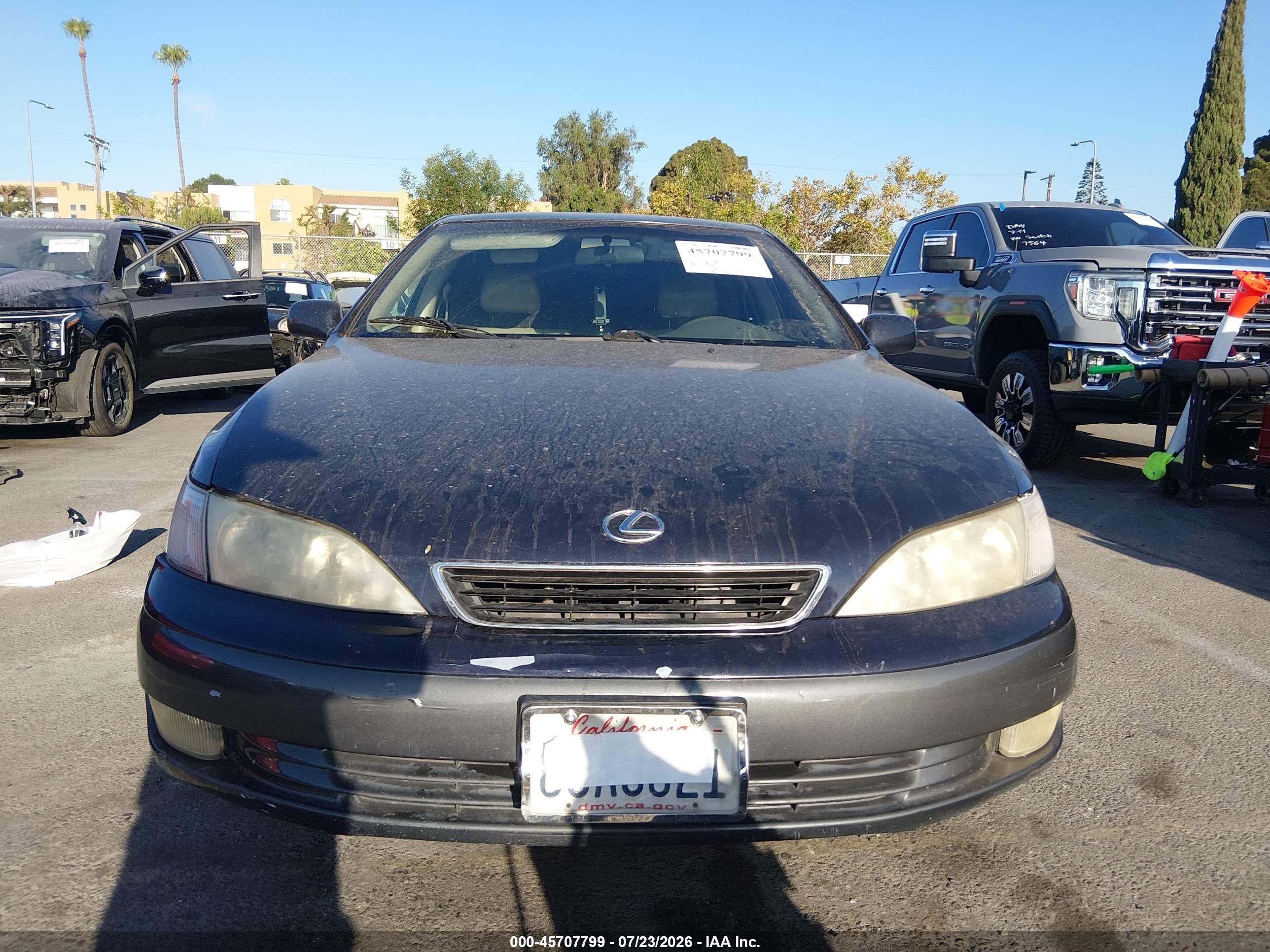 1999 Lexus Es 300   Dark Blue vin: JT8BF28G0X5065219