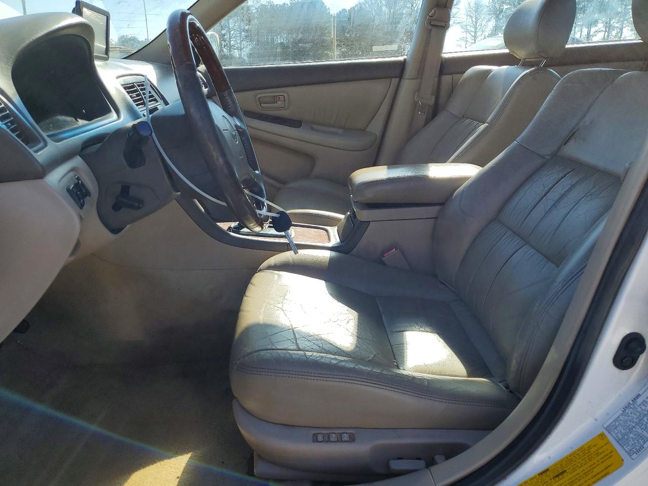 2001 Lexus Es 300 White vin: JT8BF28G110334056
