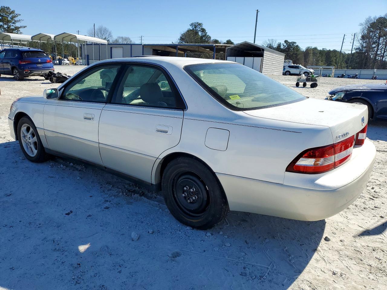 2001 Lexus Es 300 White vin: JT8BF28G110334056