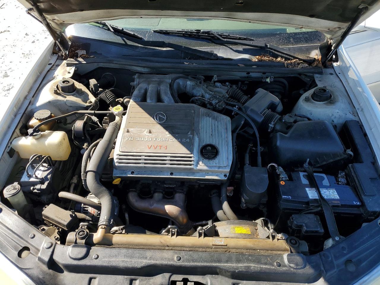 2001 Lexus Es 300 White vin: JT8BF28G110334056