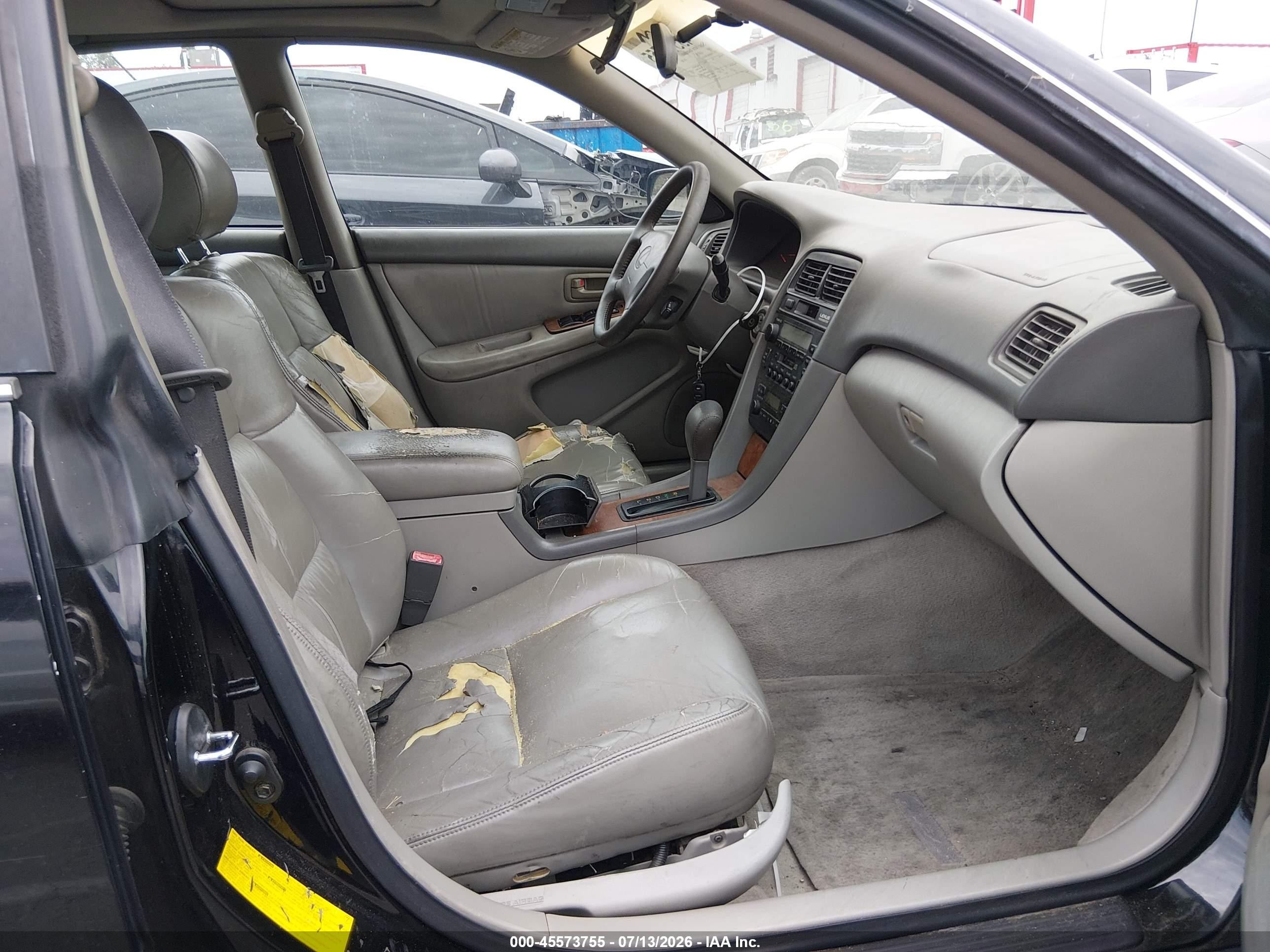 1998 Lexus Es 300   Black vin: JT8BF28G1W0107151