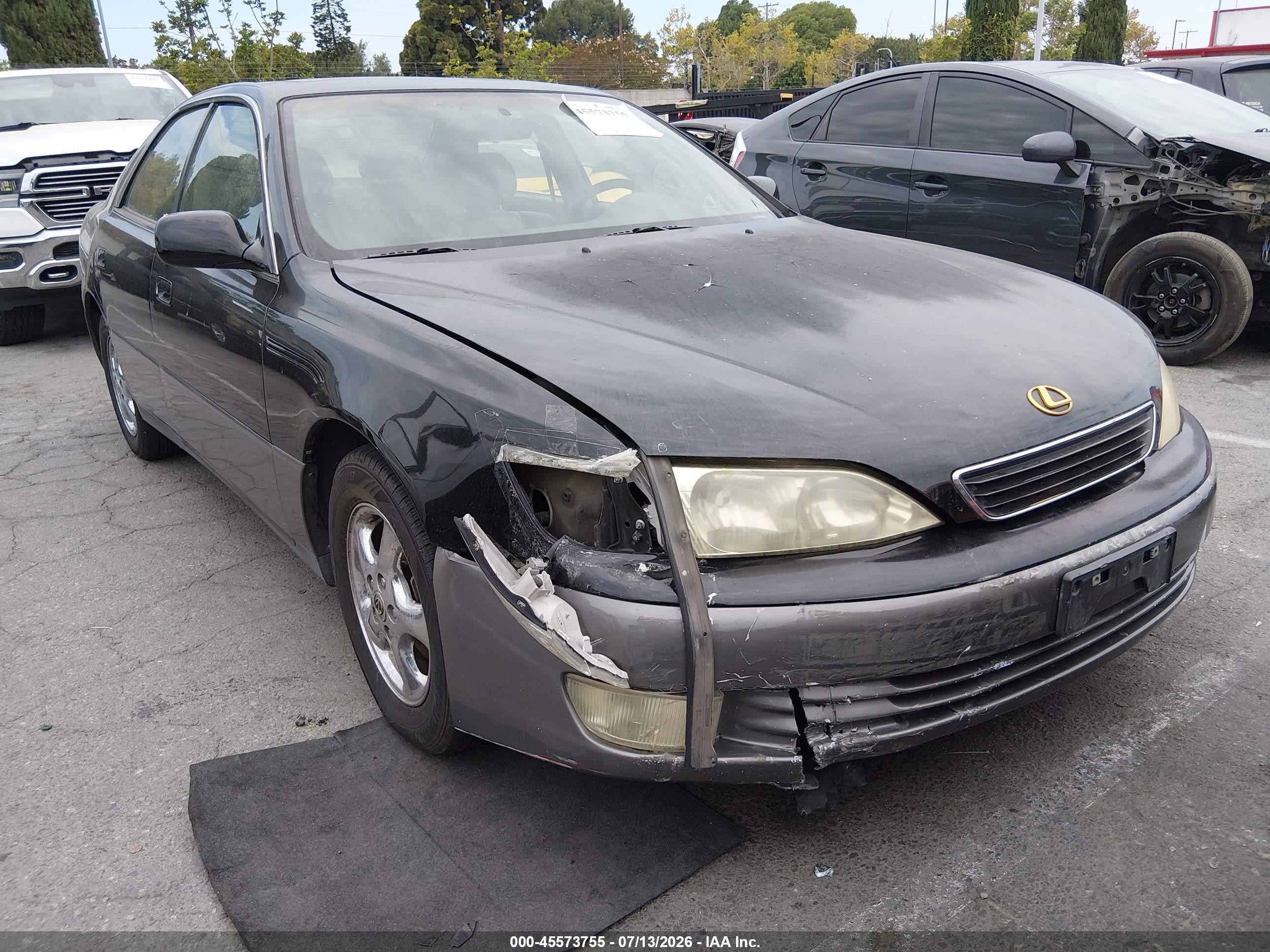 1998 Lexus Es 300   Black vin: JT8BF28G1W0107151