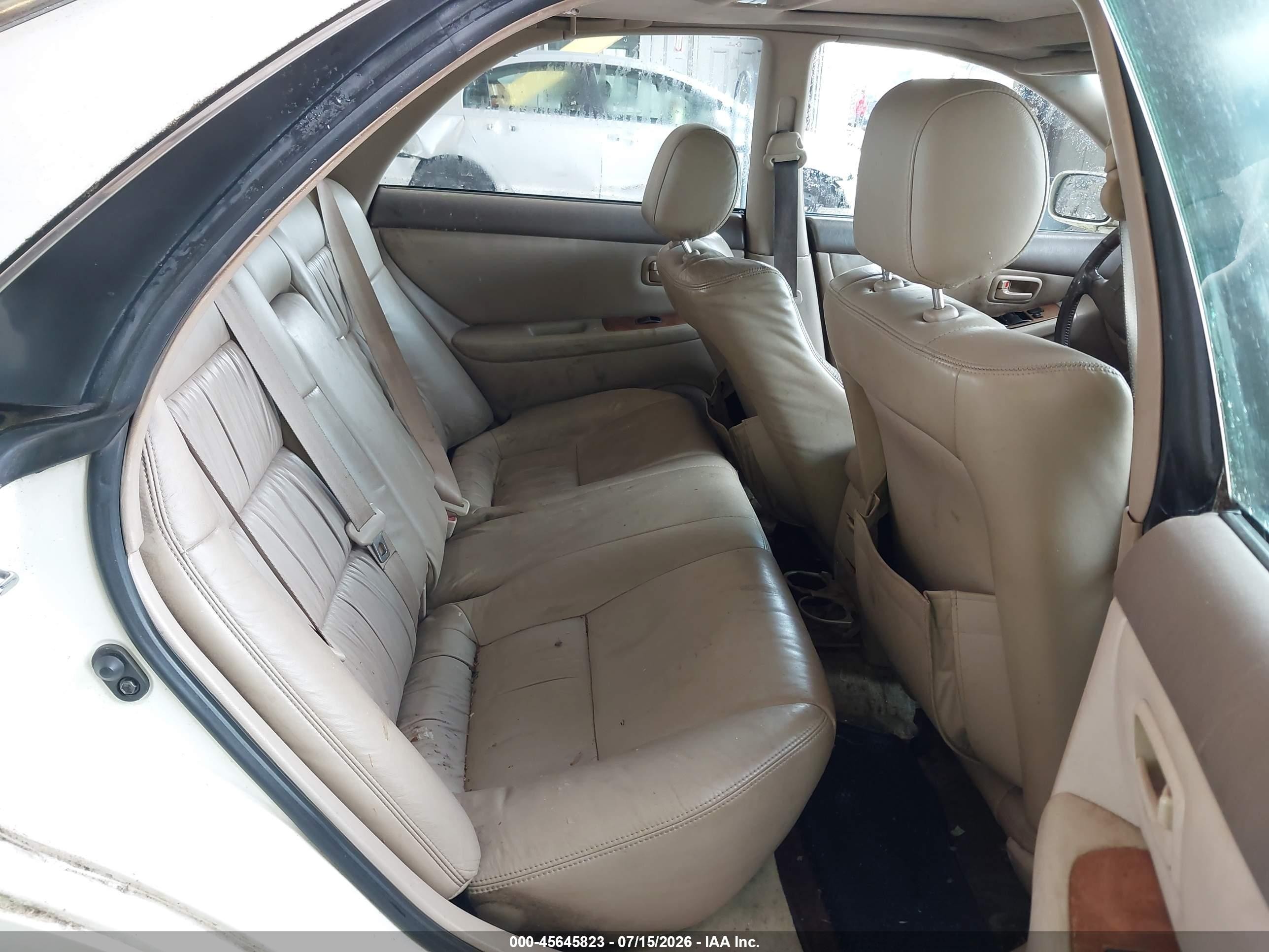 1998 Lexus Es 300   Белый vin: JT8BF28G1W0140912