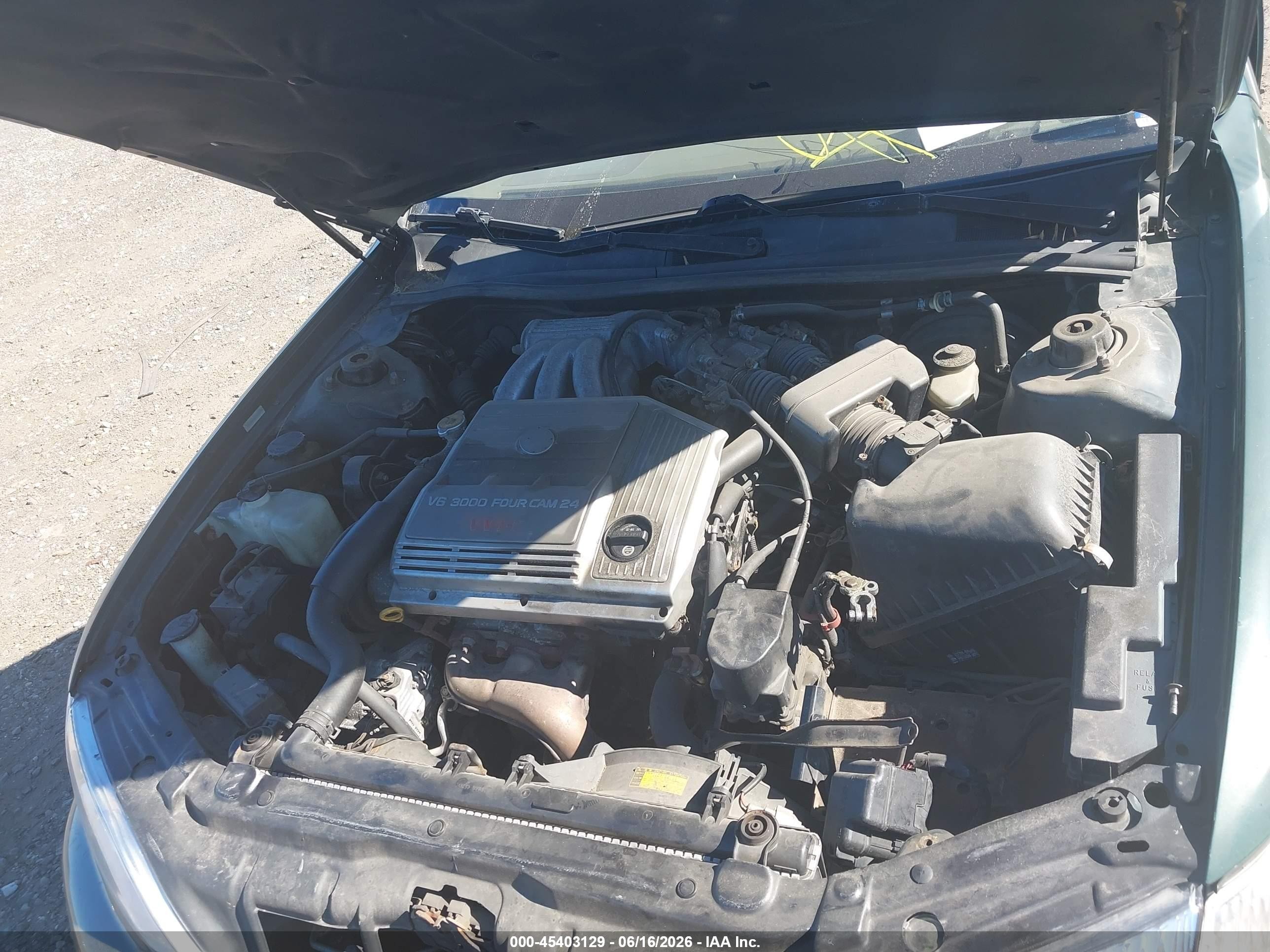 1999 Lexus Es 300   Зеленый vin: JT8BF28G1X0230885
