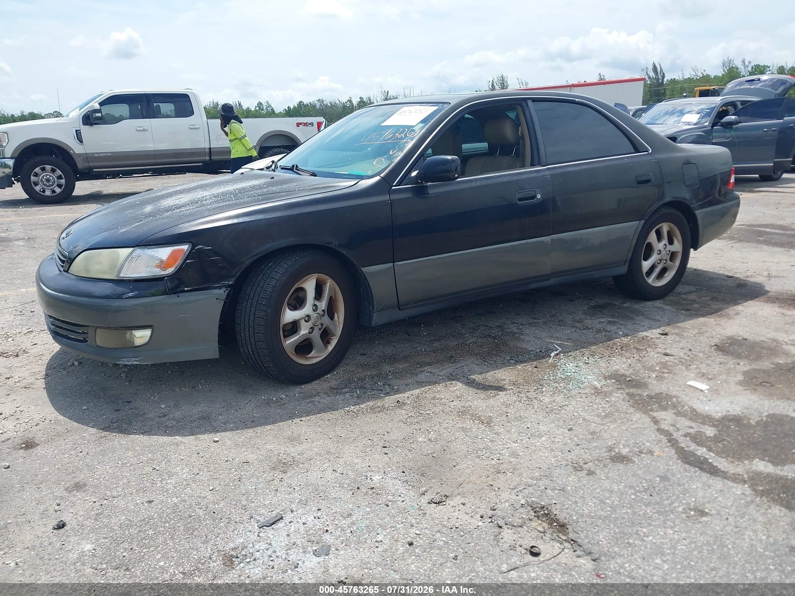 2001 Lexus Es 300   Black vin: JT8BF28G210328878
