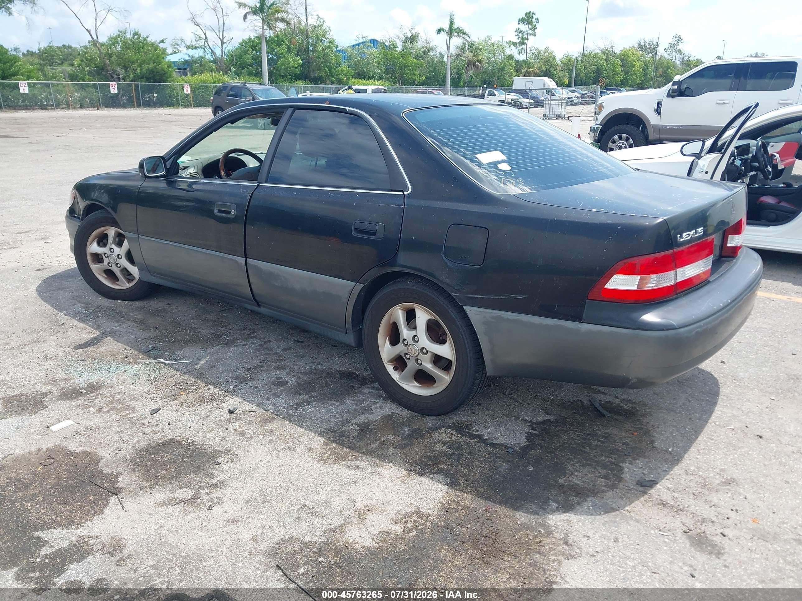 2001 Lexus Es 300   Black vin: JT8BF28G210328878
