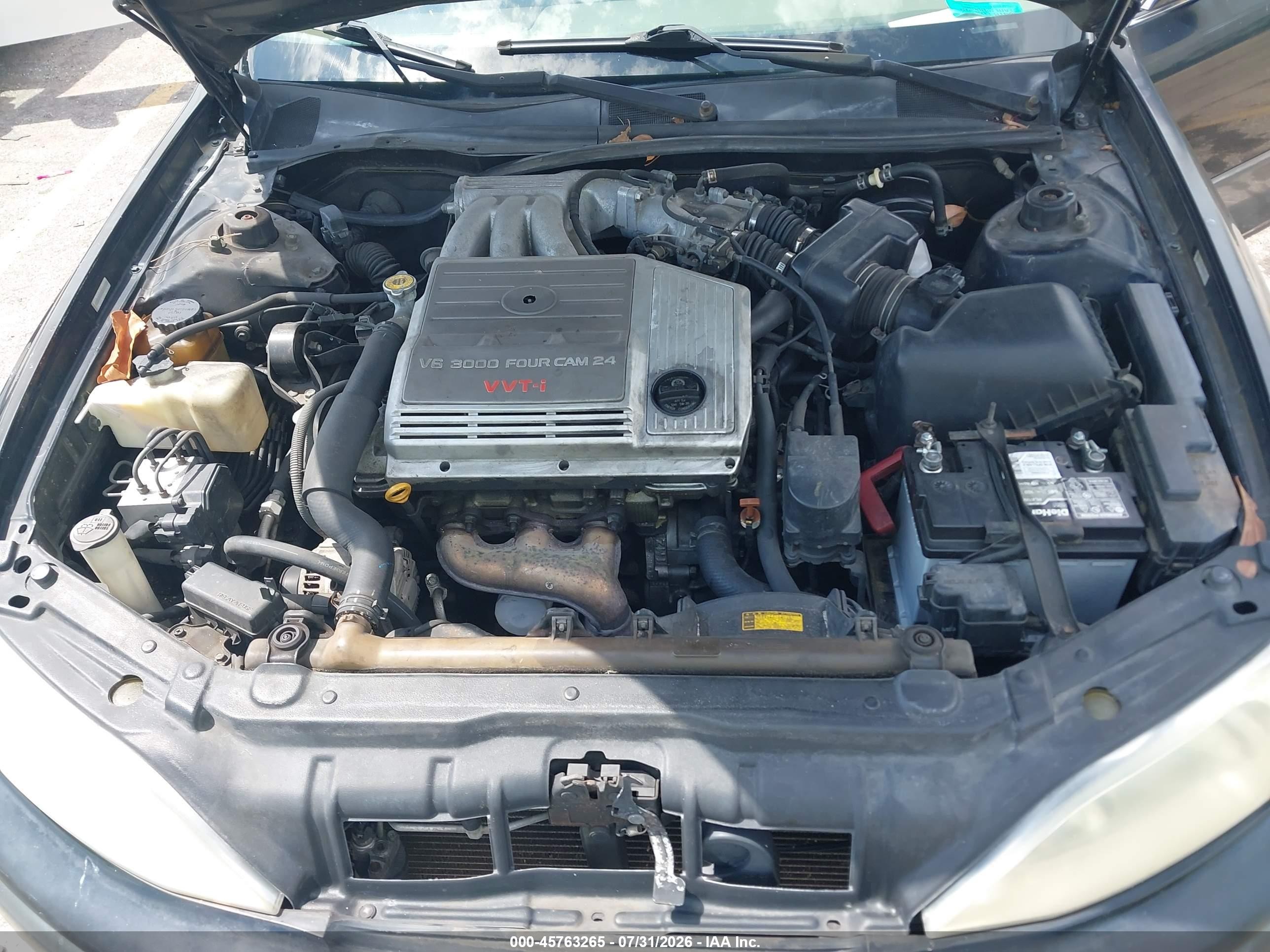 2001 Lexus Es 300   Black vin: JT8BF28G210328878
