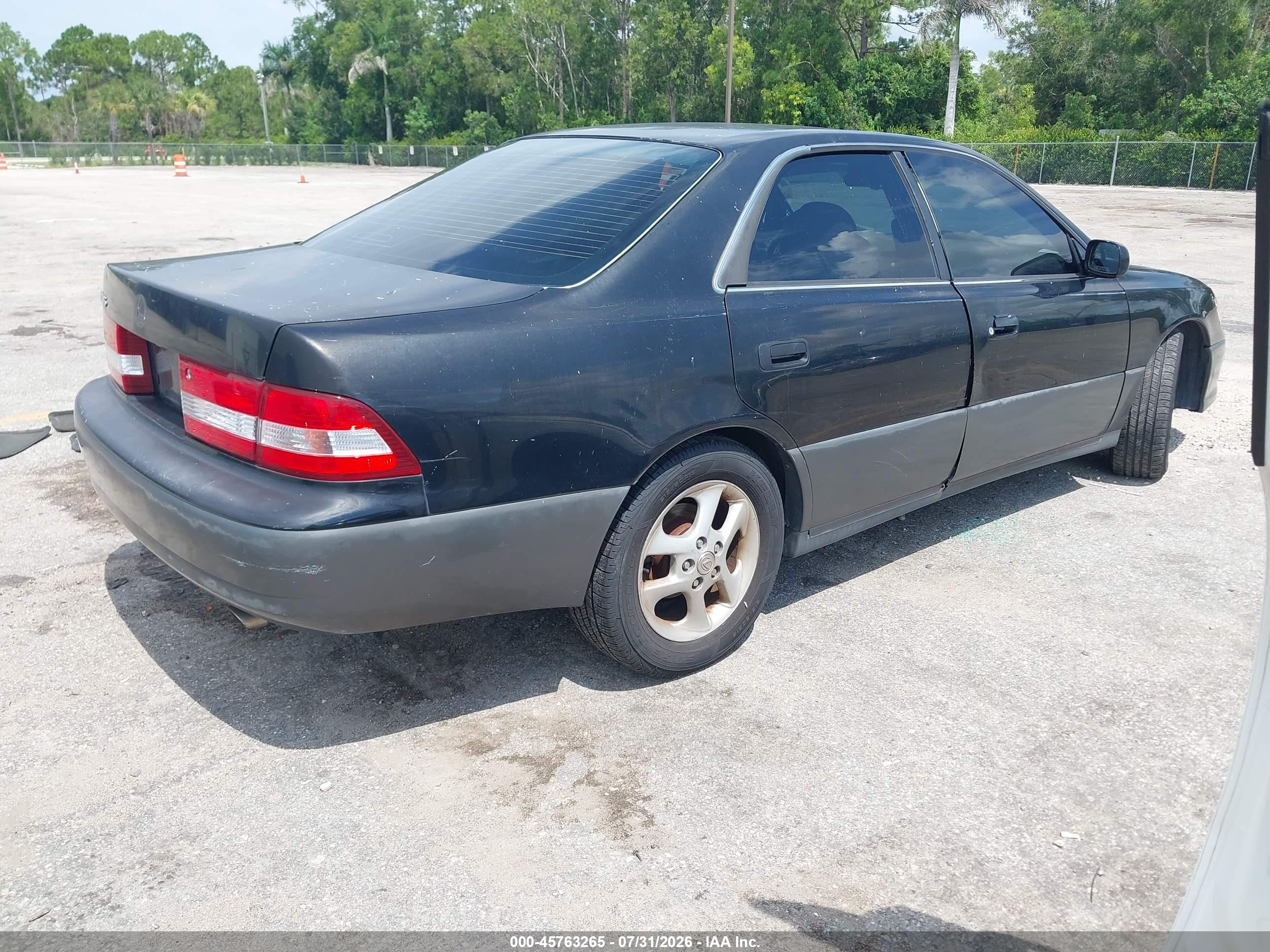 2001 Lexus Es 300   Black vin: JT8BF28G210328878
