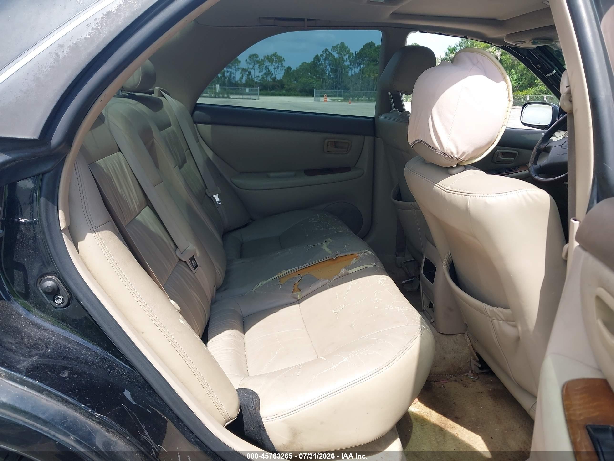 2001 Lexus Es 300   Black vin: JT8BF28G210328878