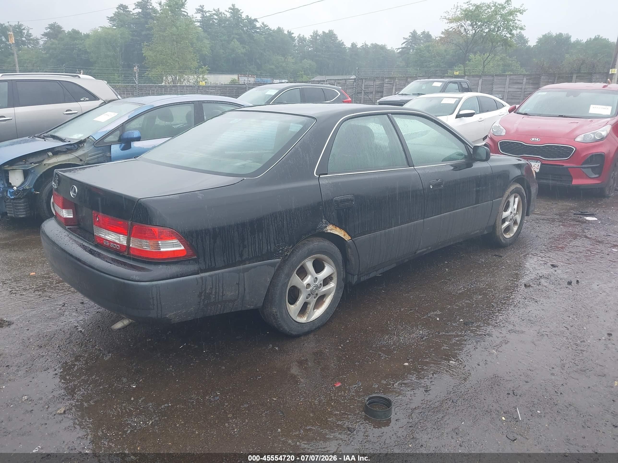 2001 Lexus Es 300   Black vin: JT8BF28G210341856