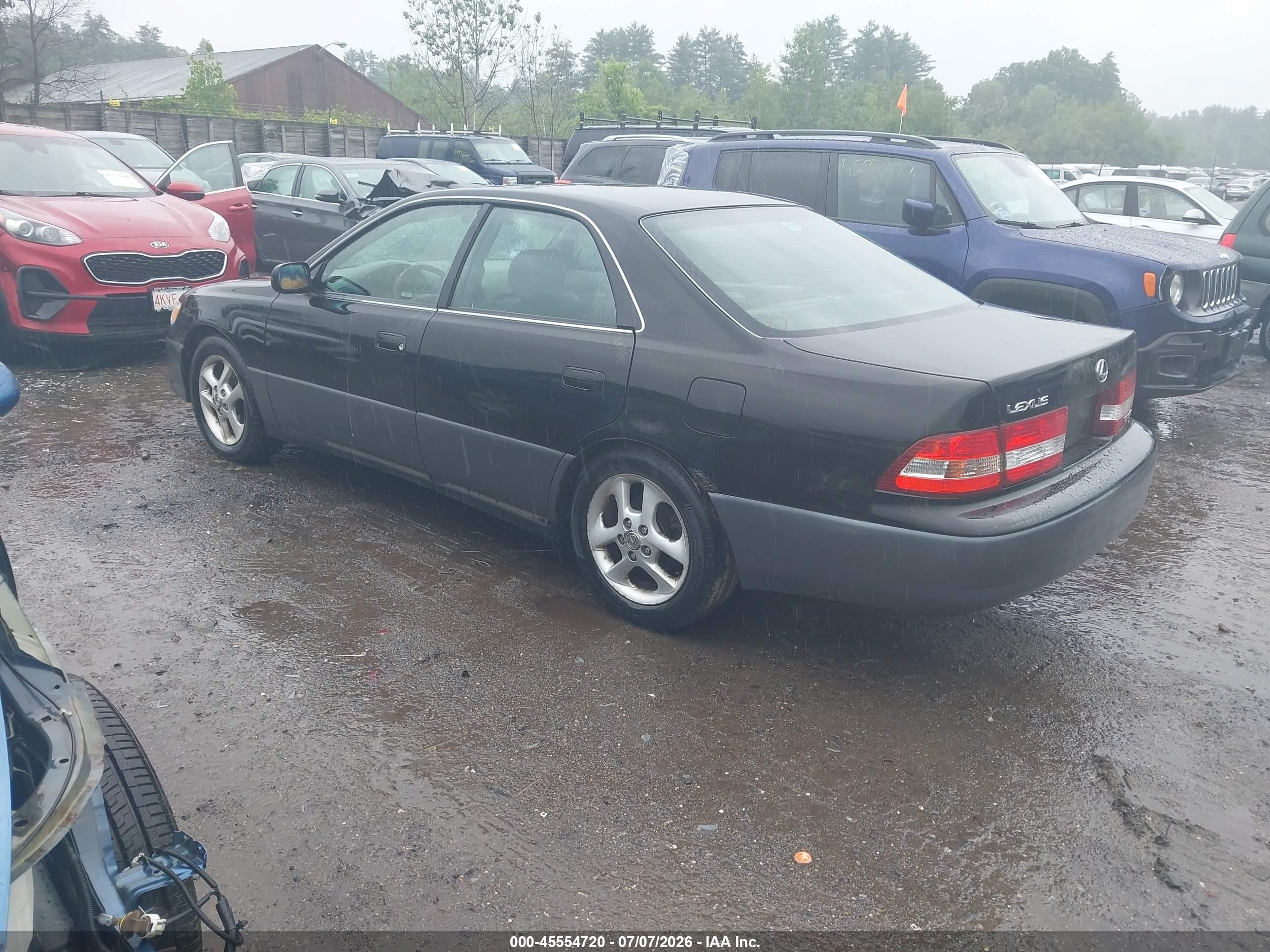 2001 Lexus Es 300   Black vin: JT8BF28G210341856