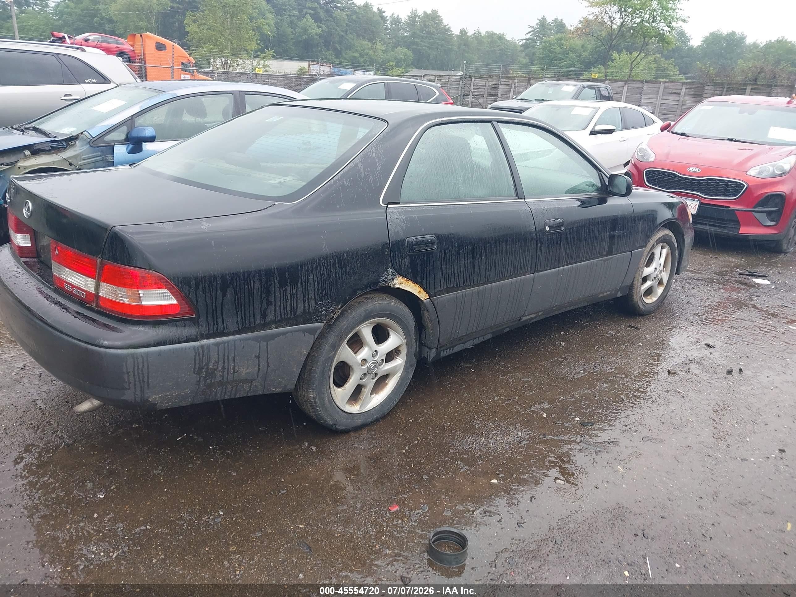 2001 Lexus Es 300   Black vin: JT8BF28G210341856