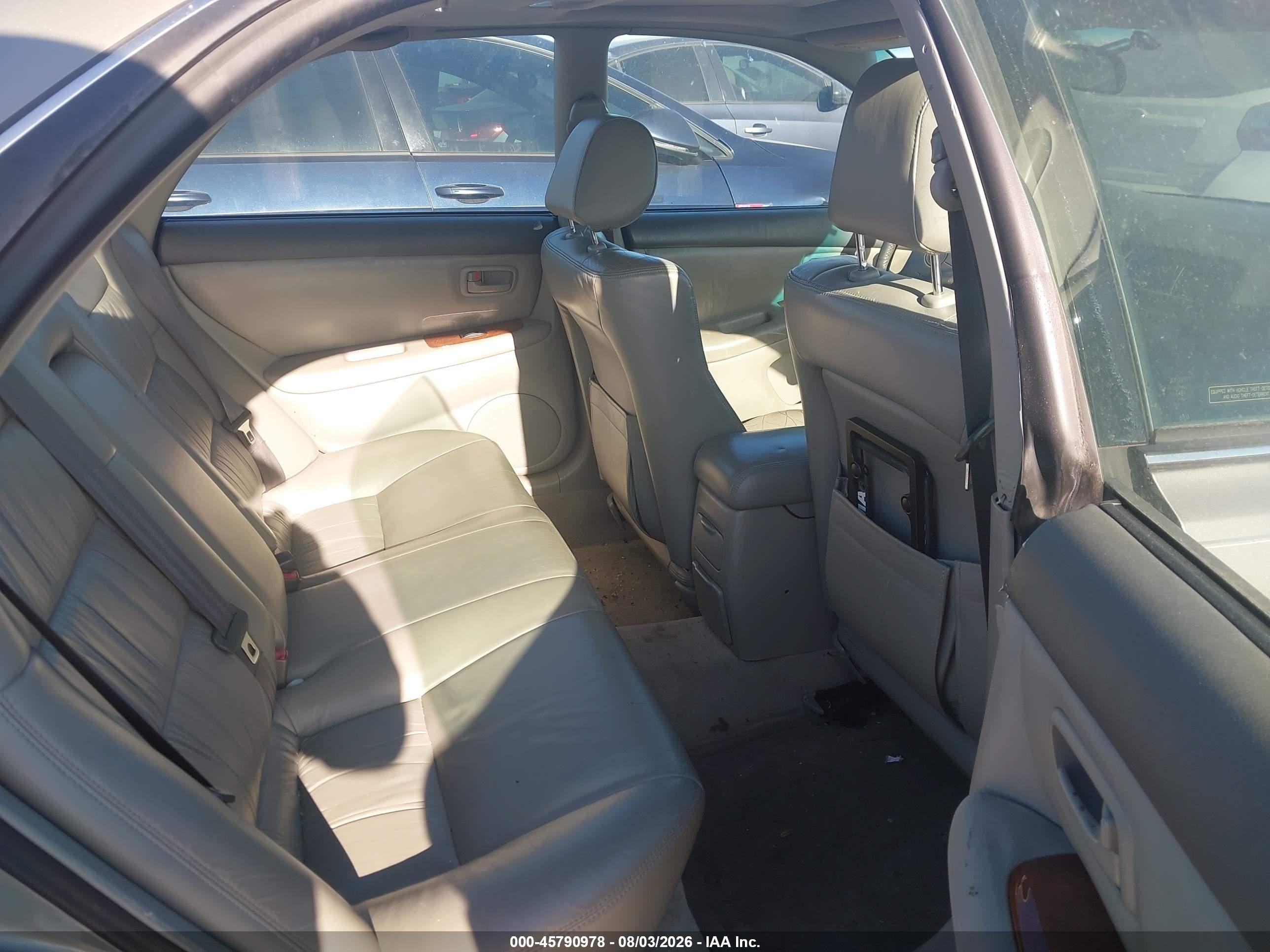 1998 Lexus Es 300   Gray vin: JT8BF28G2W5023794