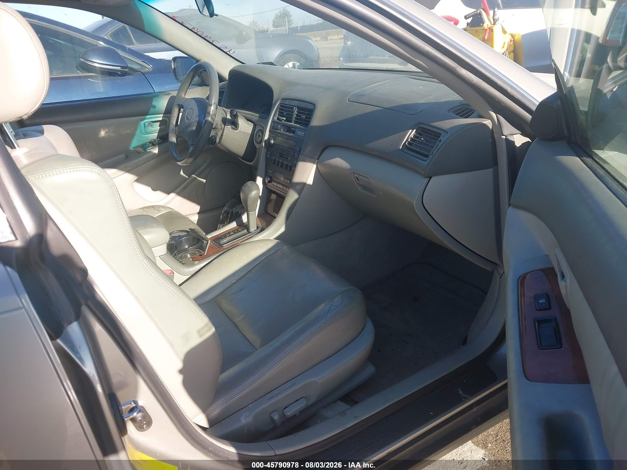 1998 Lexus Es 300   Gray vin: JT8BF28G2W5023794