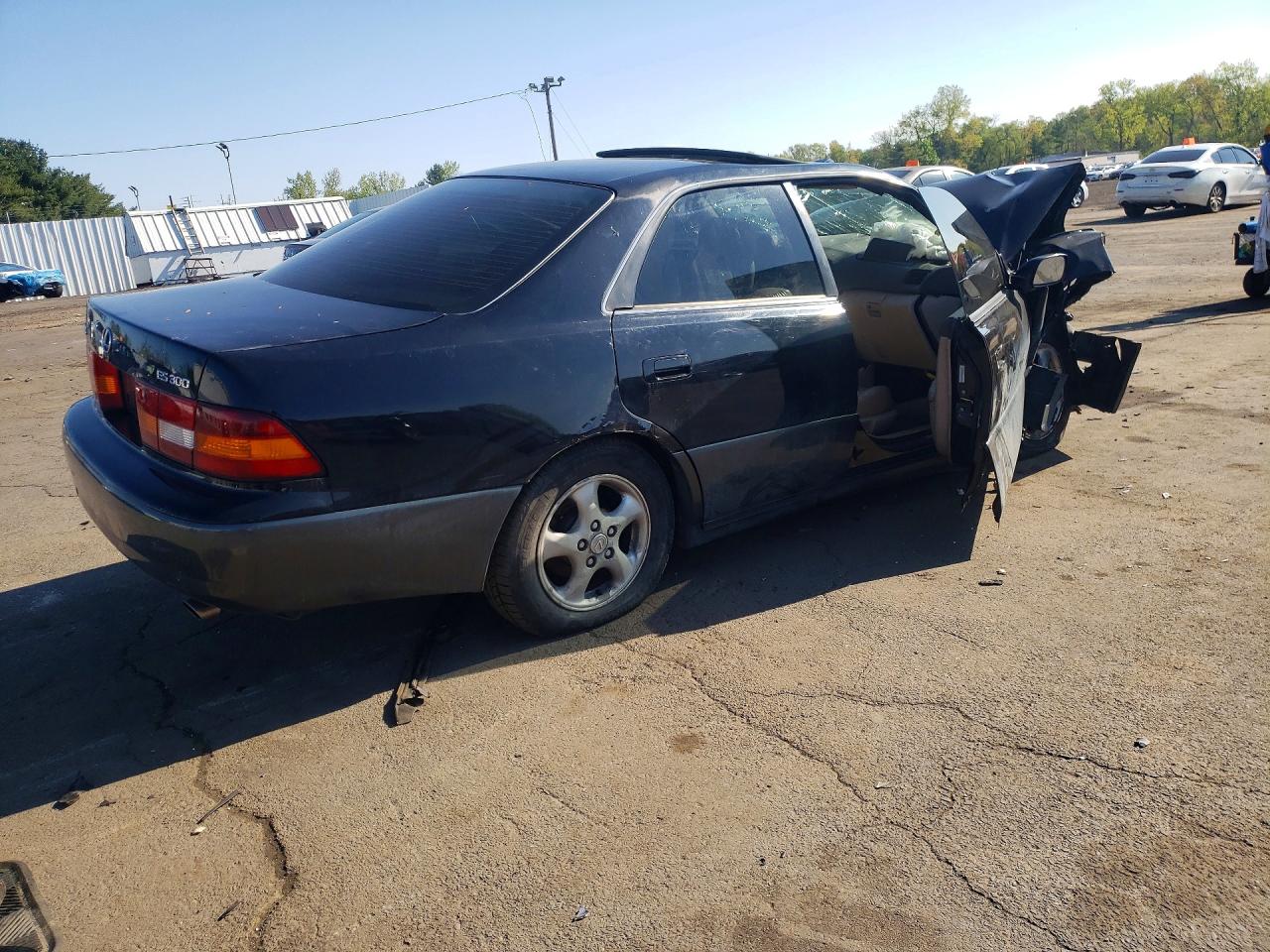 1999 Lexus Es 300 Black vin: JT8BF28G2X0233391