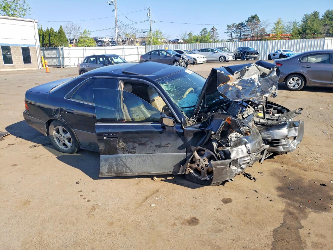 1999 Lexus Es 300 Black vin: JT8BF28G2X0233391